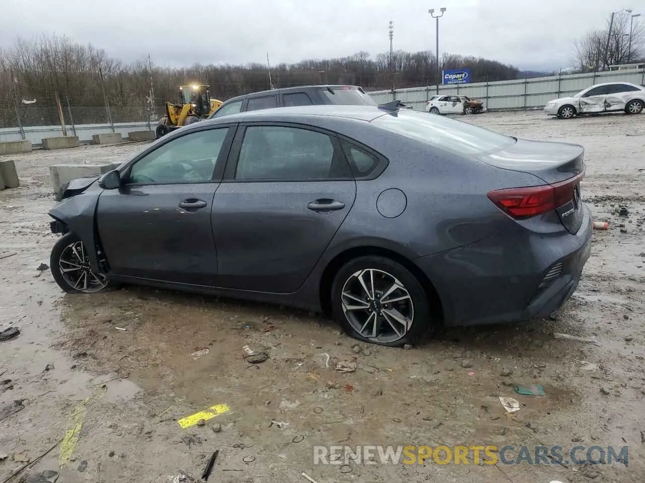 2 fotografías del automóvil dañado 3KPF24AD1PE622542 KIA FORTE 2023