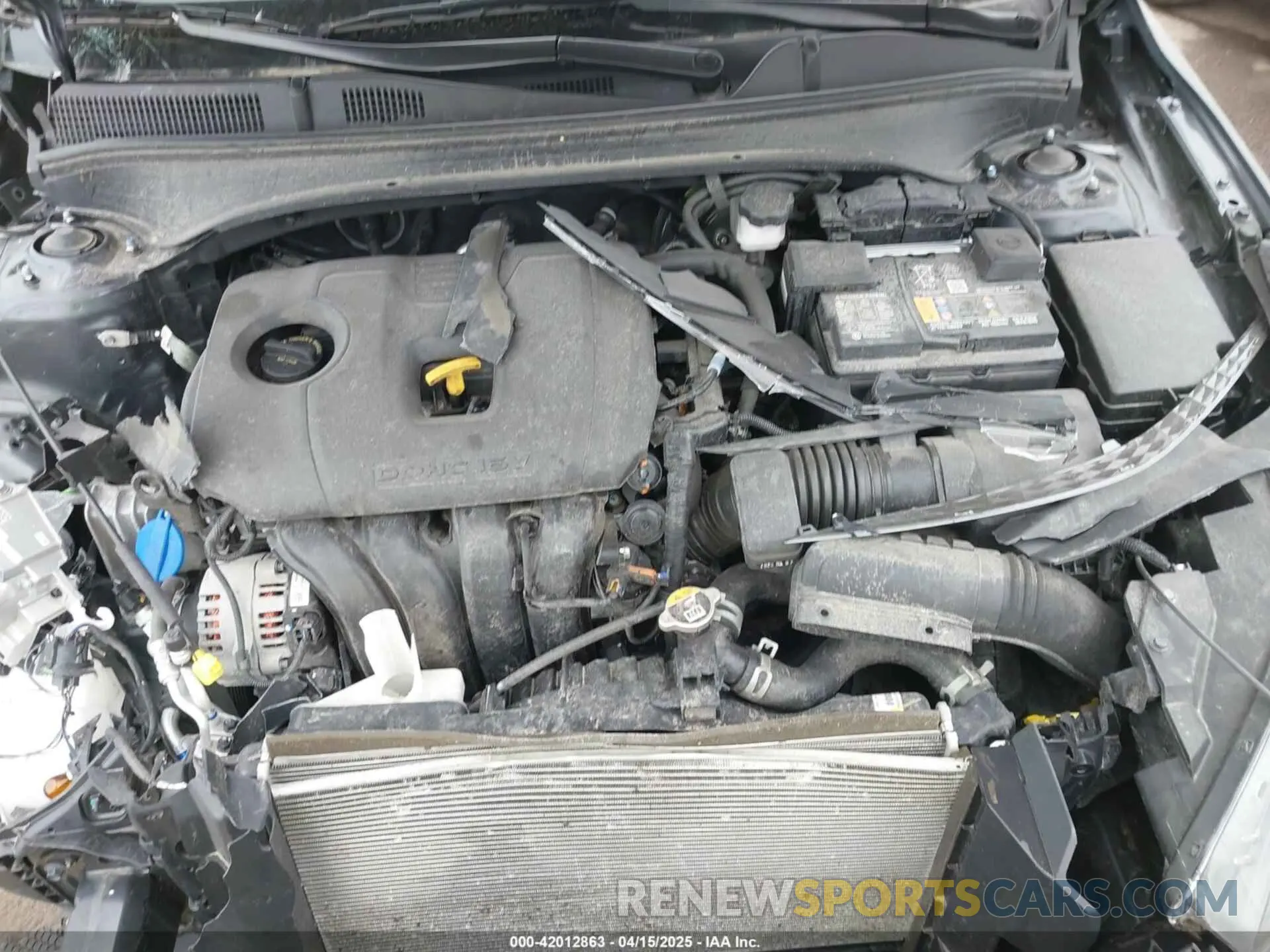 10 fotografías del automóvil dañado 3KPF24AD1PE668548 KIA FORTE 2023