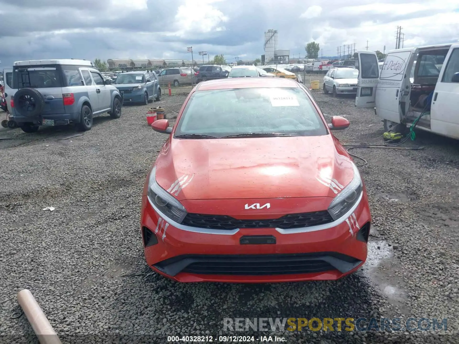 12 fotografías del automóvil dañado 3KPF24AD2PE526466 KIA FORTE 2023
