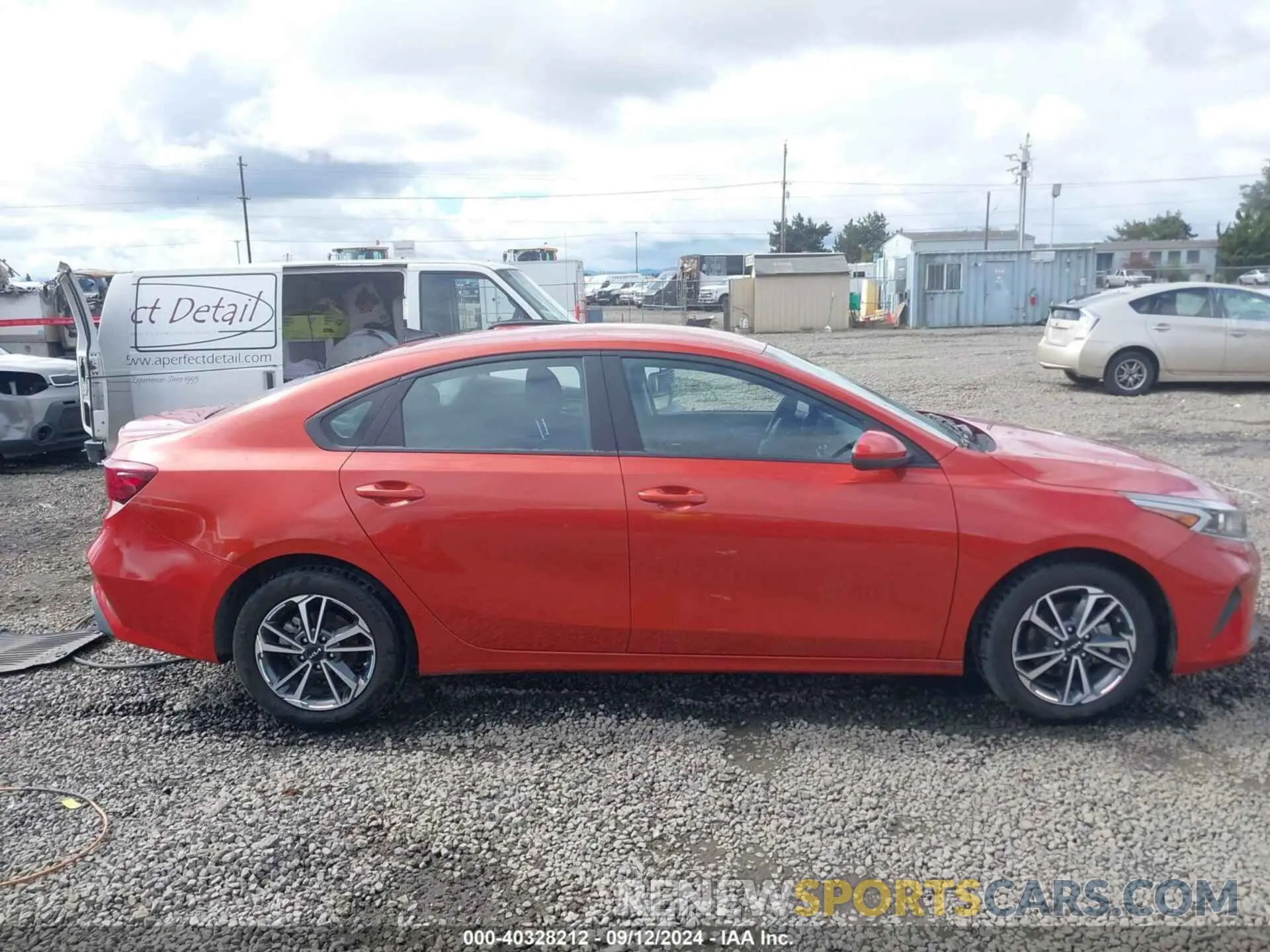 13 fotografías del automóvil dañado 3KPF24AD2PE526466 KIA FORTE 2023