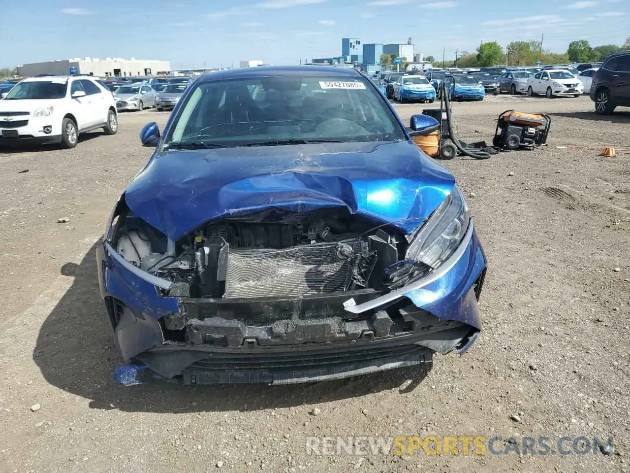 5 fotografías del automóvil dañado 3KPF24AD2PE573450 KIA FORTE 2023