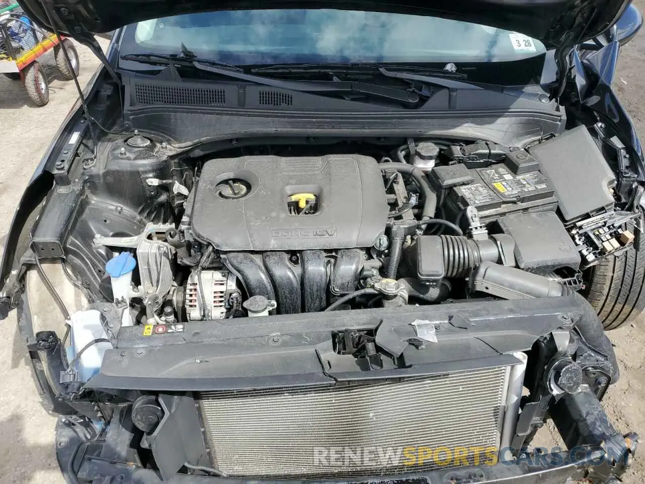 11 fotografías del automóvil dañado 3KPF24AD2PE586764 KIA FORTE 2023