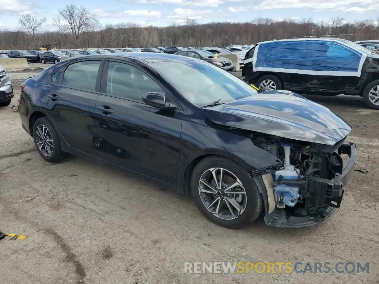 4 fotografías del automóvil dañado 3KPF24AD2PE586764 KIA FORTE 2023