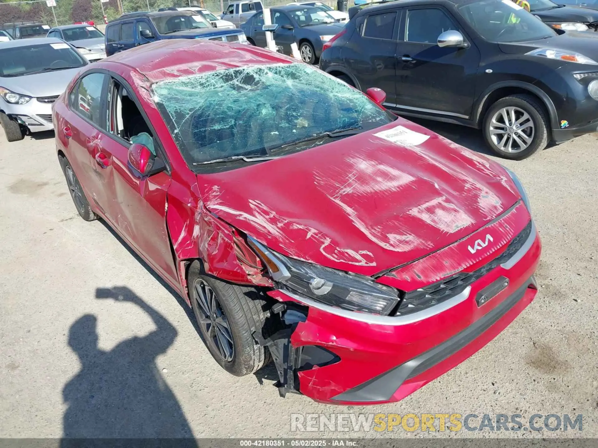 6 fotografías del automóvil dañado 3KPF24AD2PE612585 KIA FORTE 2023