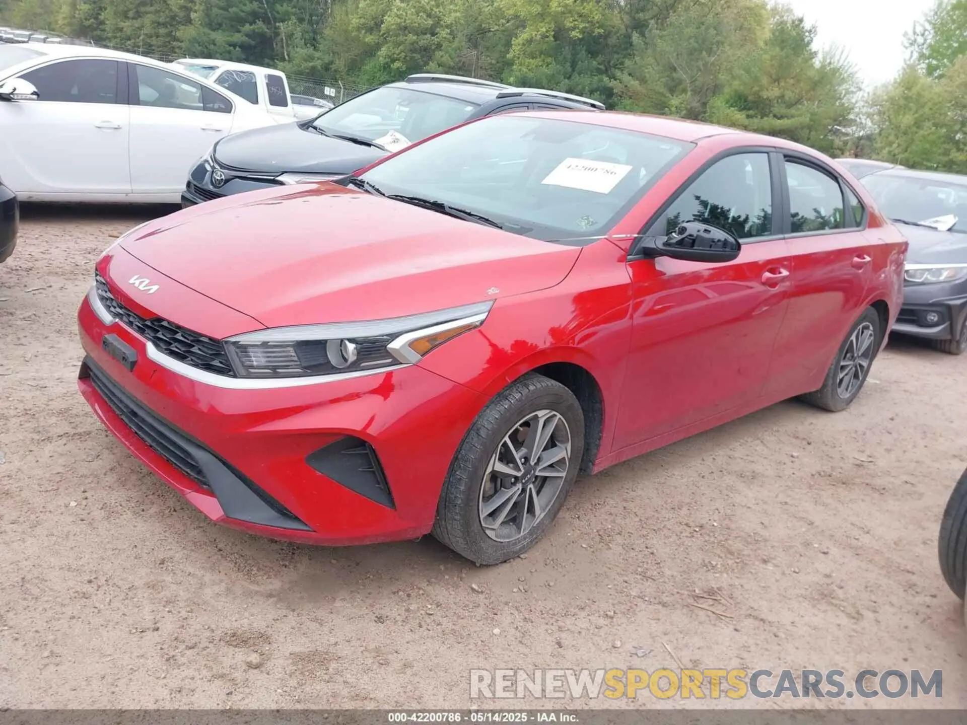 2 fotografías del automóvil dañado 3KPF24AD2PE628558 KIA FORTE 2023