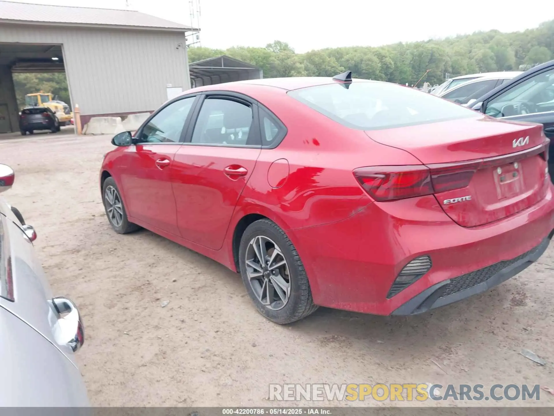3 fotografías del automóvil dañado 3KPF24AD2PE628558 KIA FORTE 2023