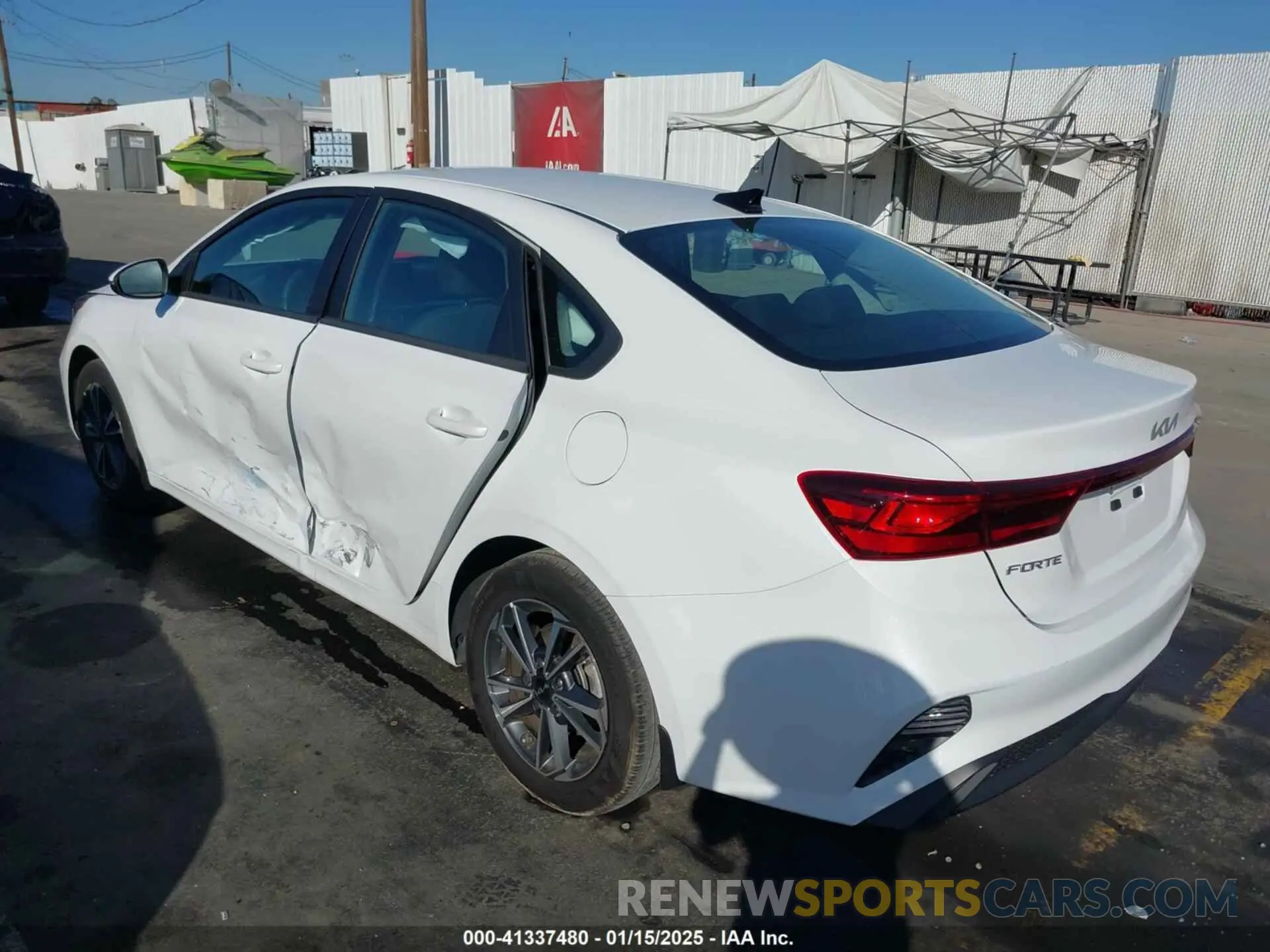 3 fotografías del automóvil dañado 3KPF24AD2PE655291 KIA FORTE 2023