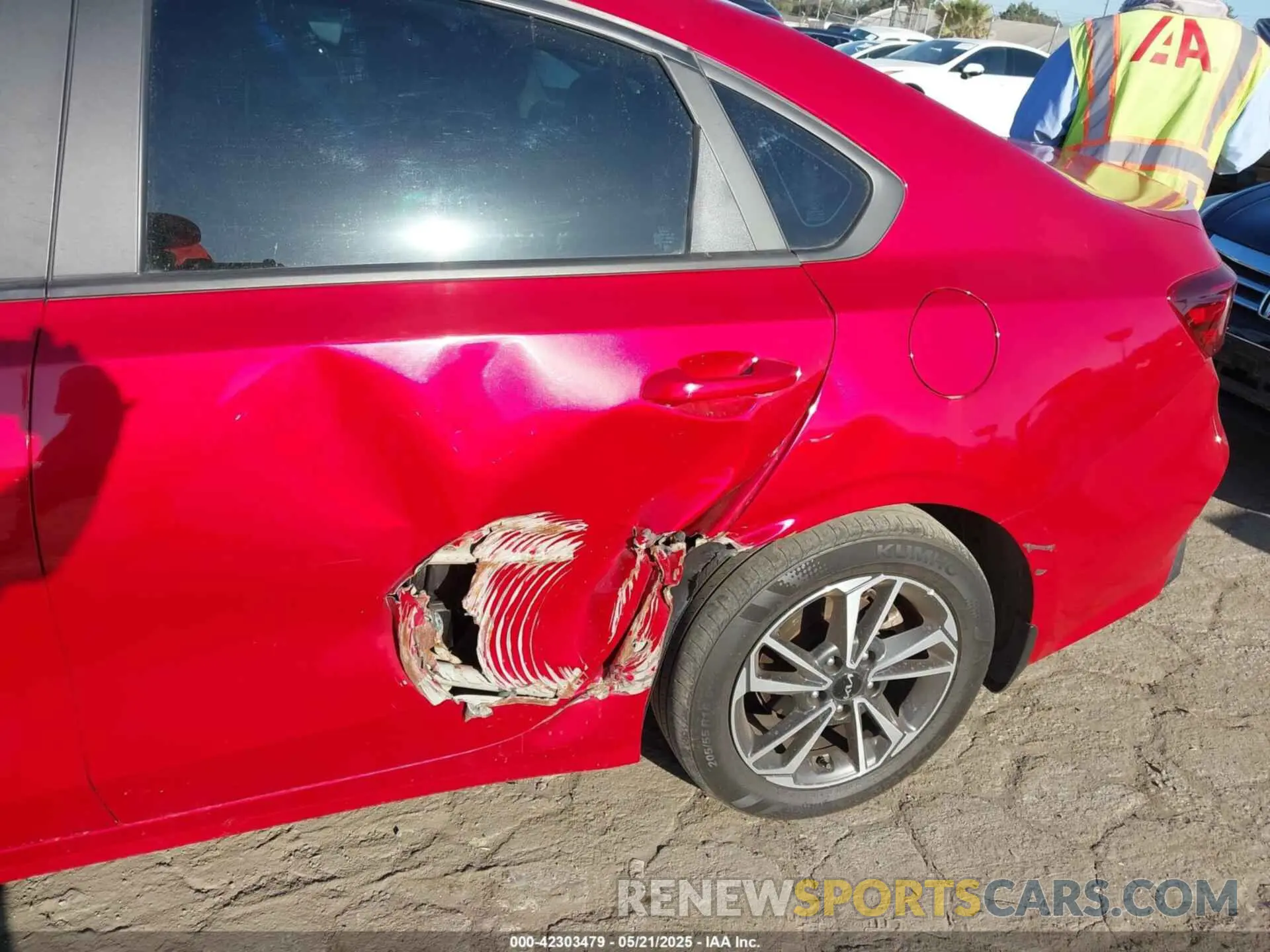 6 fotografías del automóvil dañado 3KPF24AD3PE516898 KIA FORTE 2023