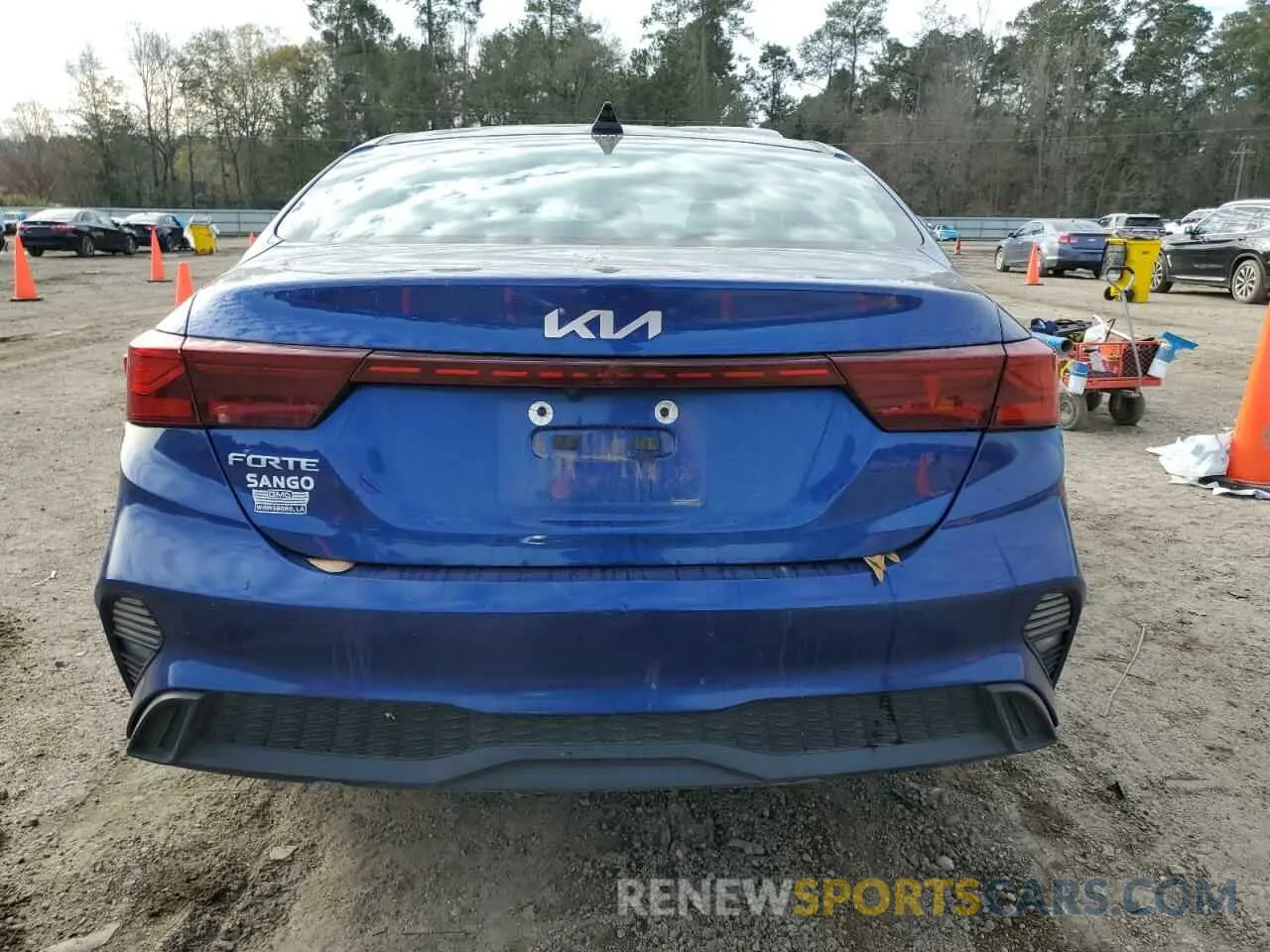 6 fotografías del automóvil dañado 3KPF24AD3PE567530 KIA FORTE 2023