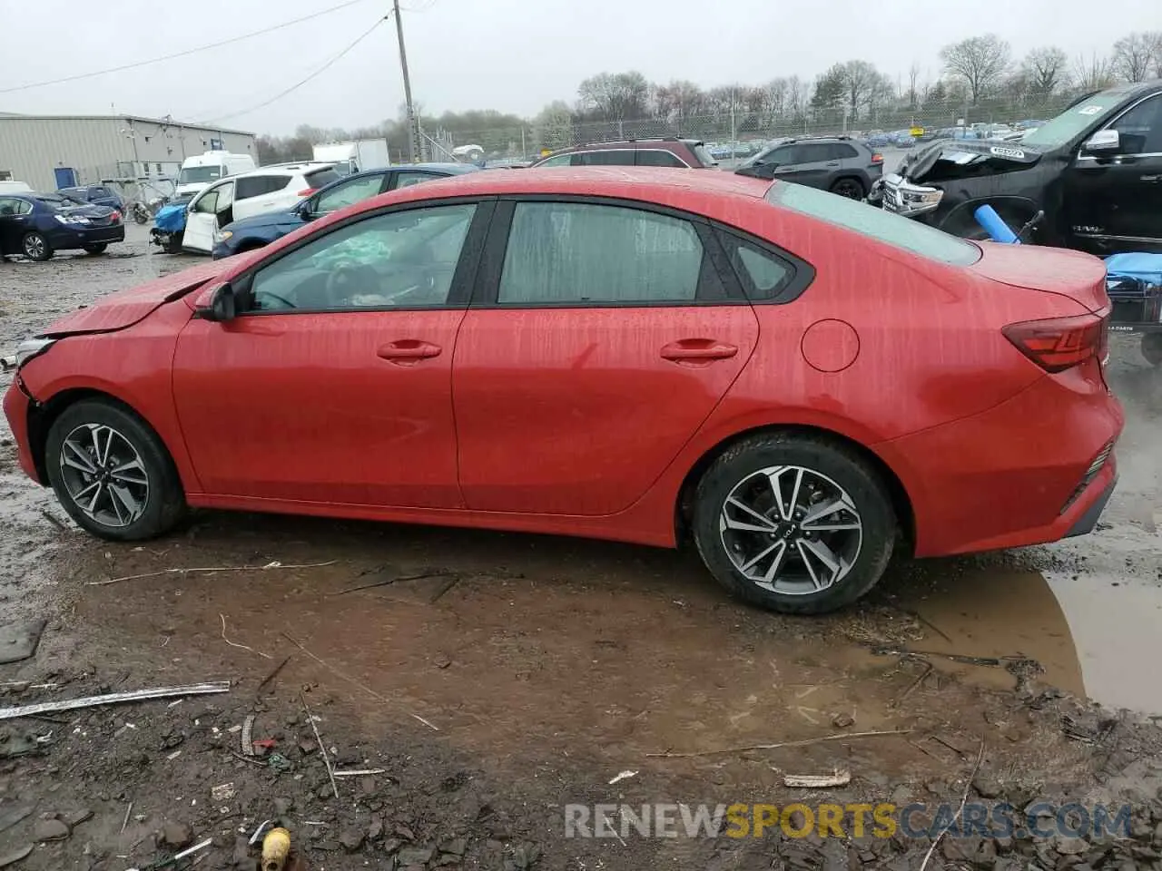 2 fotografías del automóvil dañado 3KPF24AD3PE592931 KIA FORTE 2023