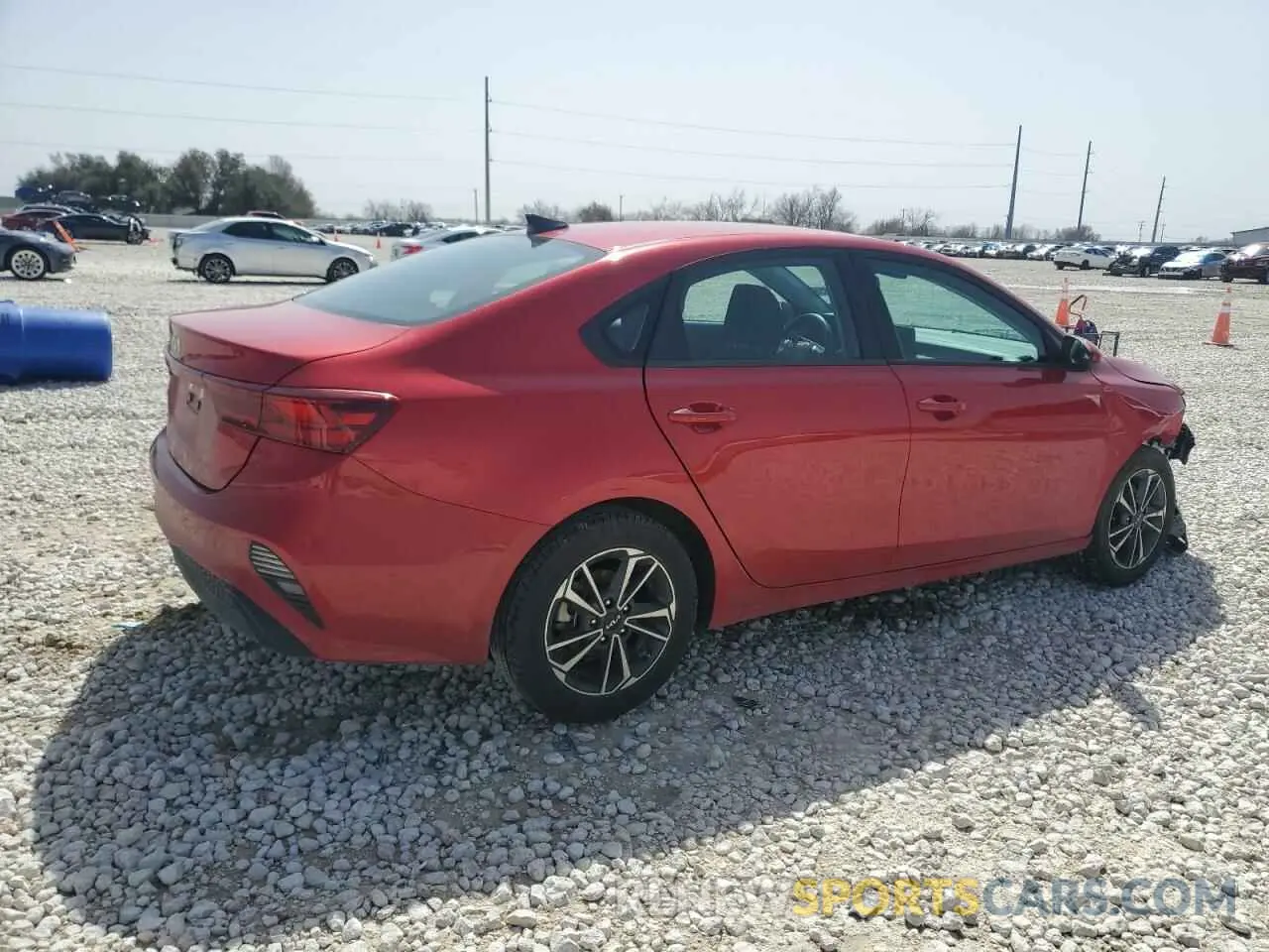 3 fotografías del automóvil dañado 3KPF24AD3PE666428 KIA FORTE 2023