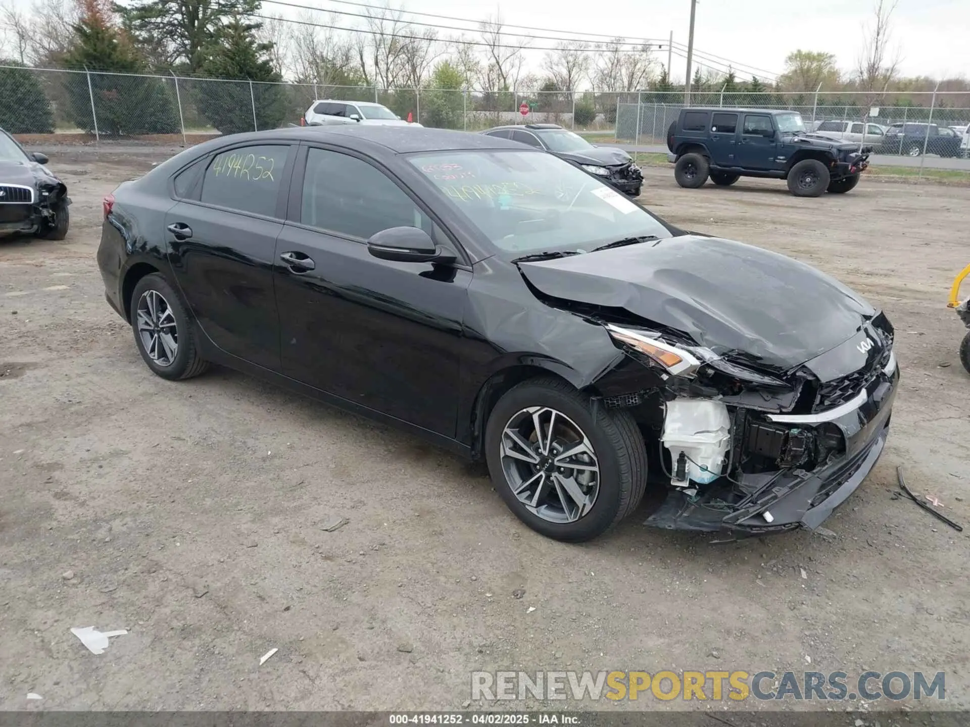 1 fotografías del automóvil dañado 3KPF24AD4PE553765 KIA FORTE 2023