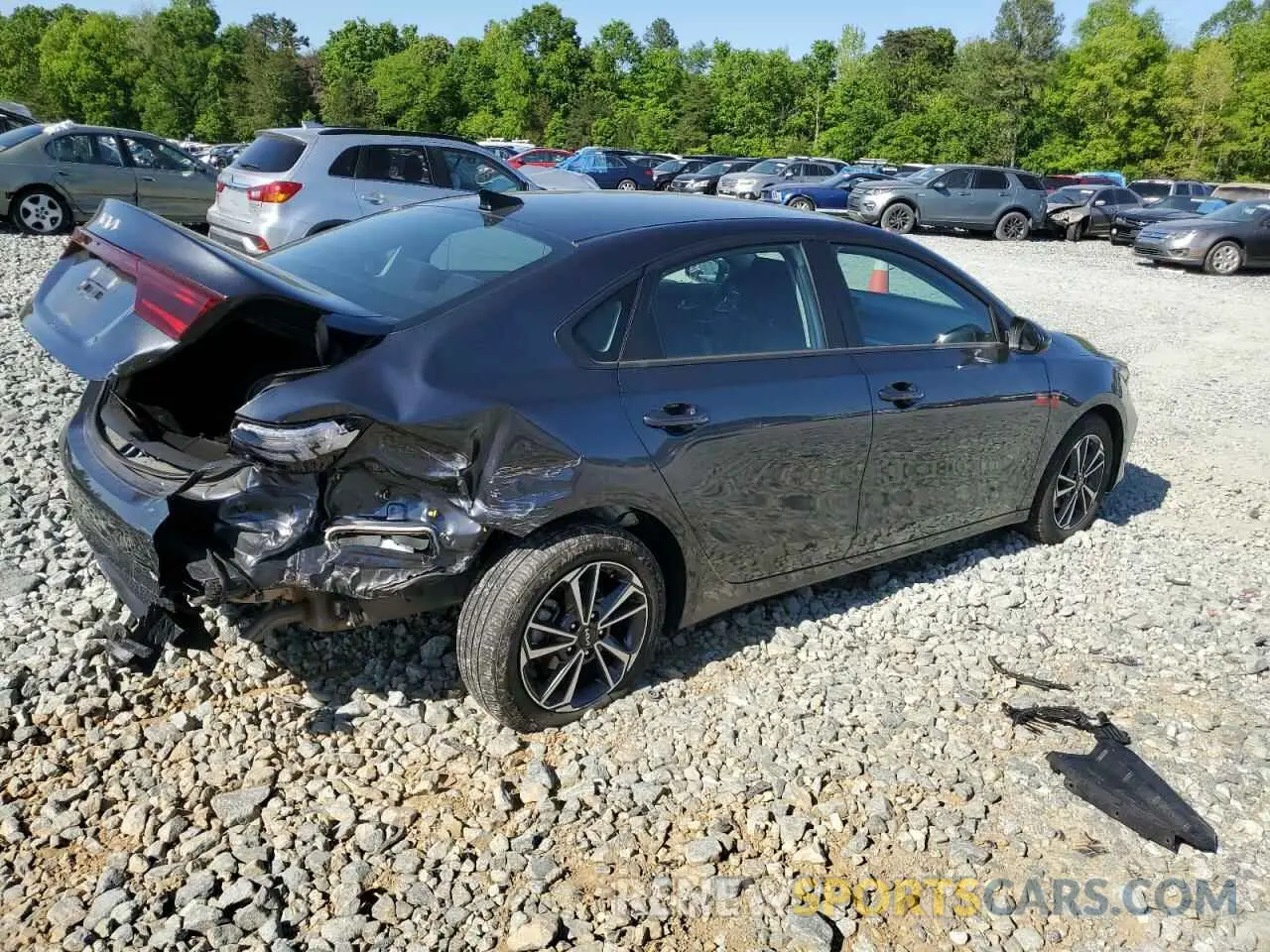 3 fotografías del automóvil dañado 3KPF24AD4PE608277 KIA FORTE 2023