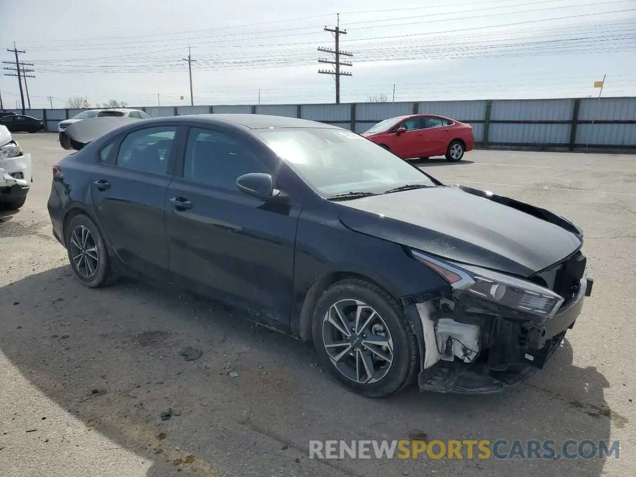 4 fotografías del automóvil dañado 3KPF24AD6PE630457 KIA FORTE 2023