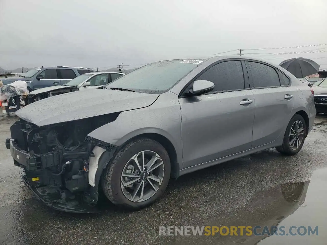 1 fotografías del automóvil dañado 3KPF24AD6PE640583 KIA FORTE 2023
