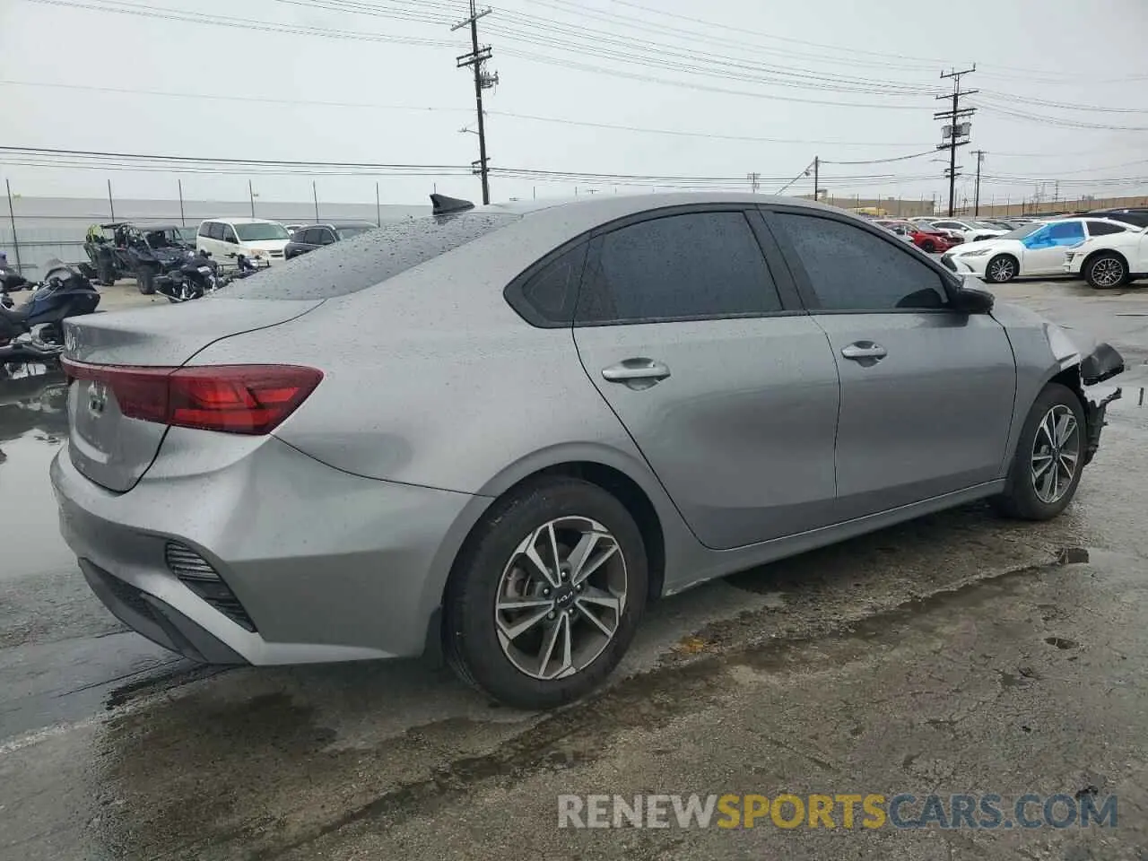 3 fotografías del automóvil dañado 3KPF24AD6PE640583 KIA FORTE 2023