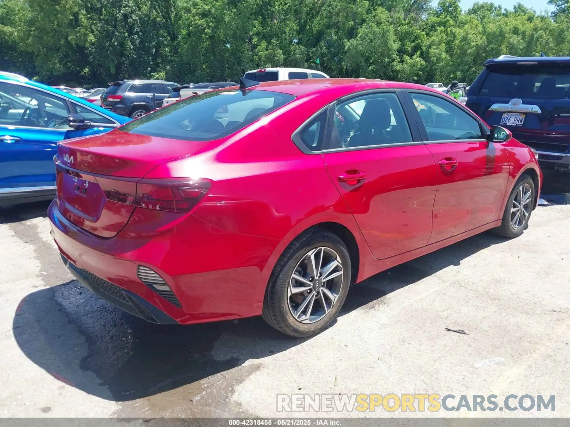 4 fotografías del automóvil dañado 3KPF24AD6PE652524 KIA FORTE 2023