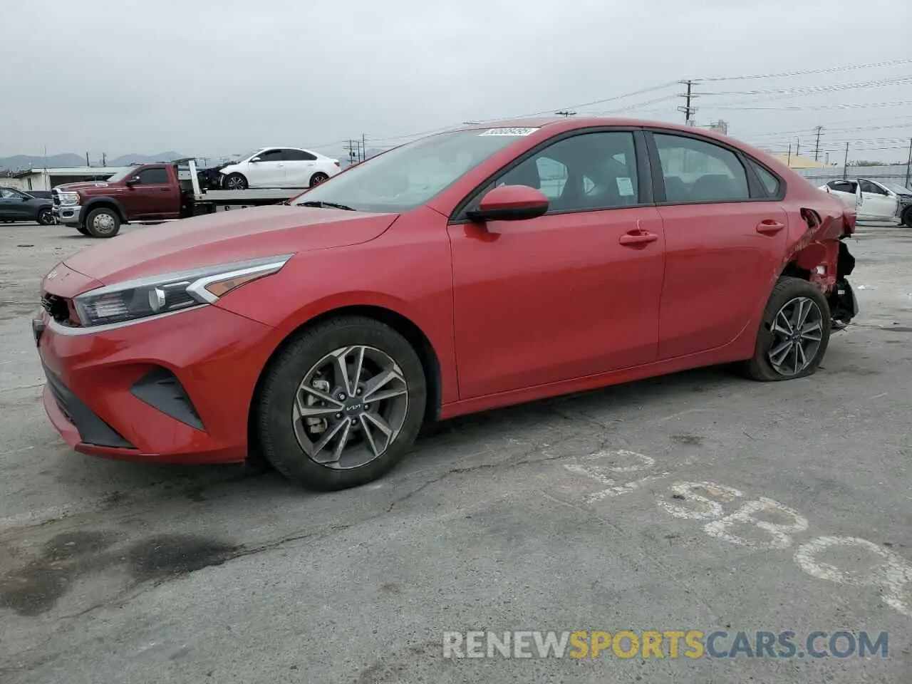 1 fotografías del automóvil dañado 3KPF24AD7PE553985 KIA FORTE 2023