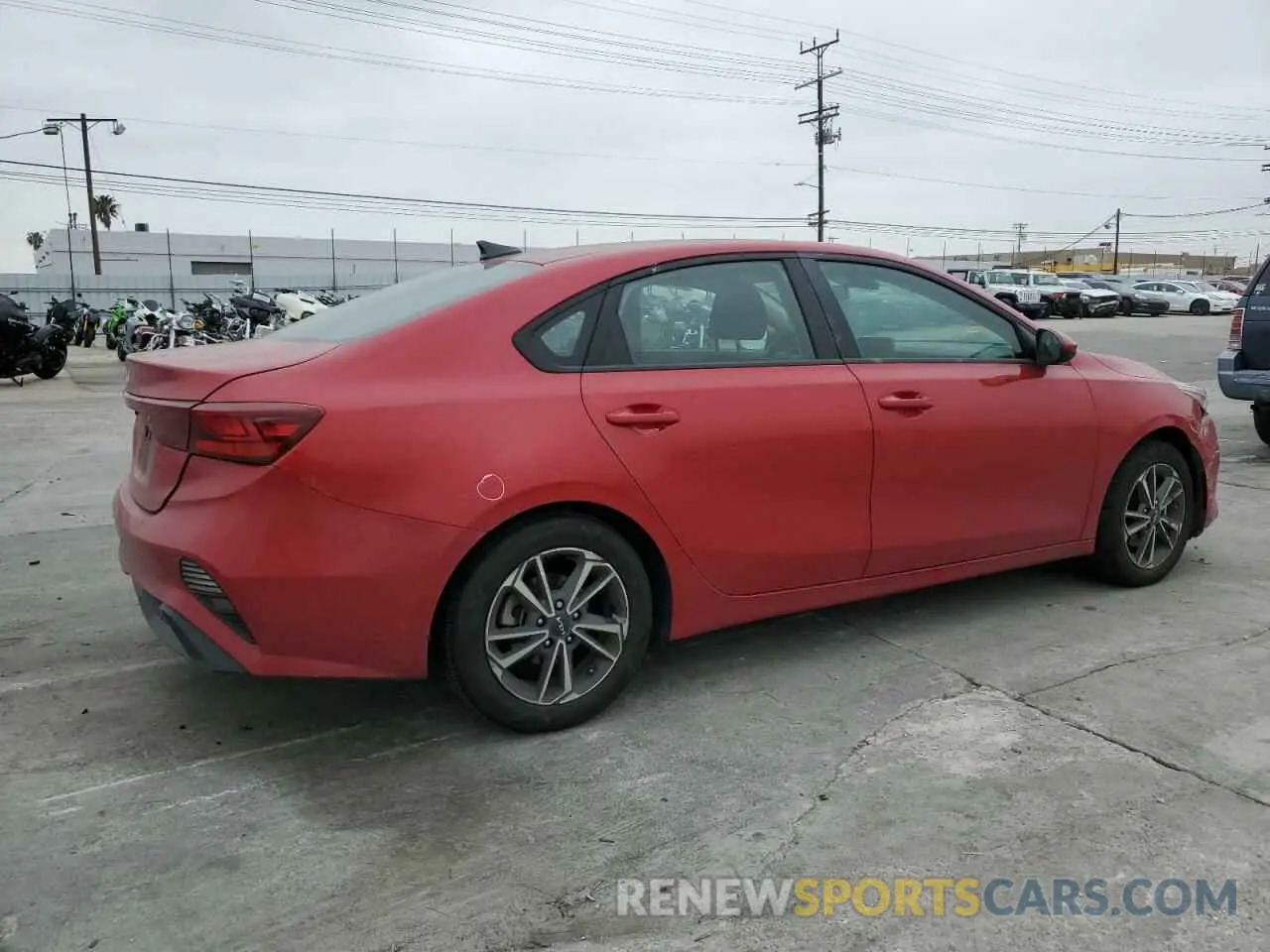 3 fotografías del automóvil dañado 3KPF24AD7PE553985 KIA FORTE 2023