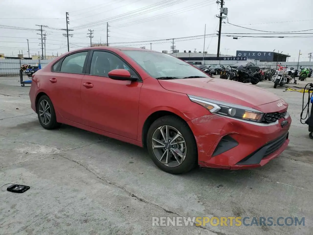 4 fotografías del automóvil dañado 3KPF24AD7PE553985 KIA FORTE 2023
