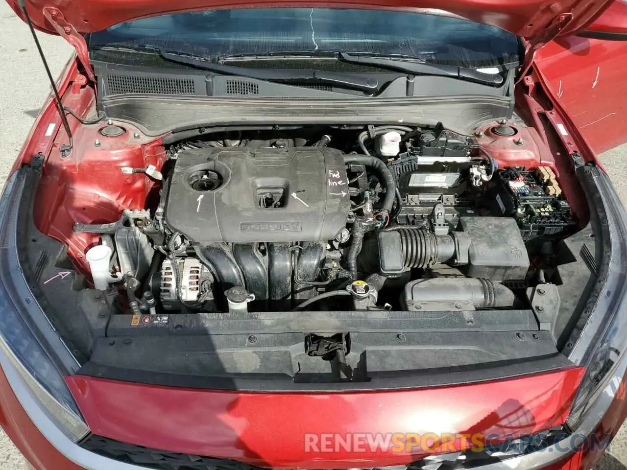 11 fotografías del automóvil dañado 3KPF24AD7PE583262 KIA FORTE 2023
