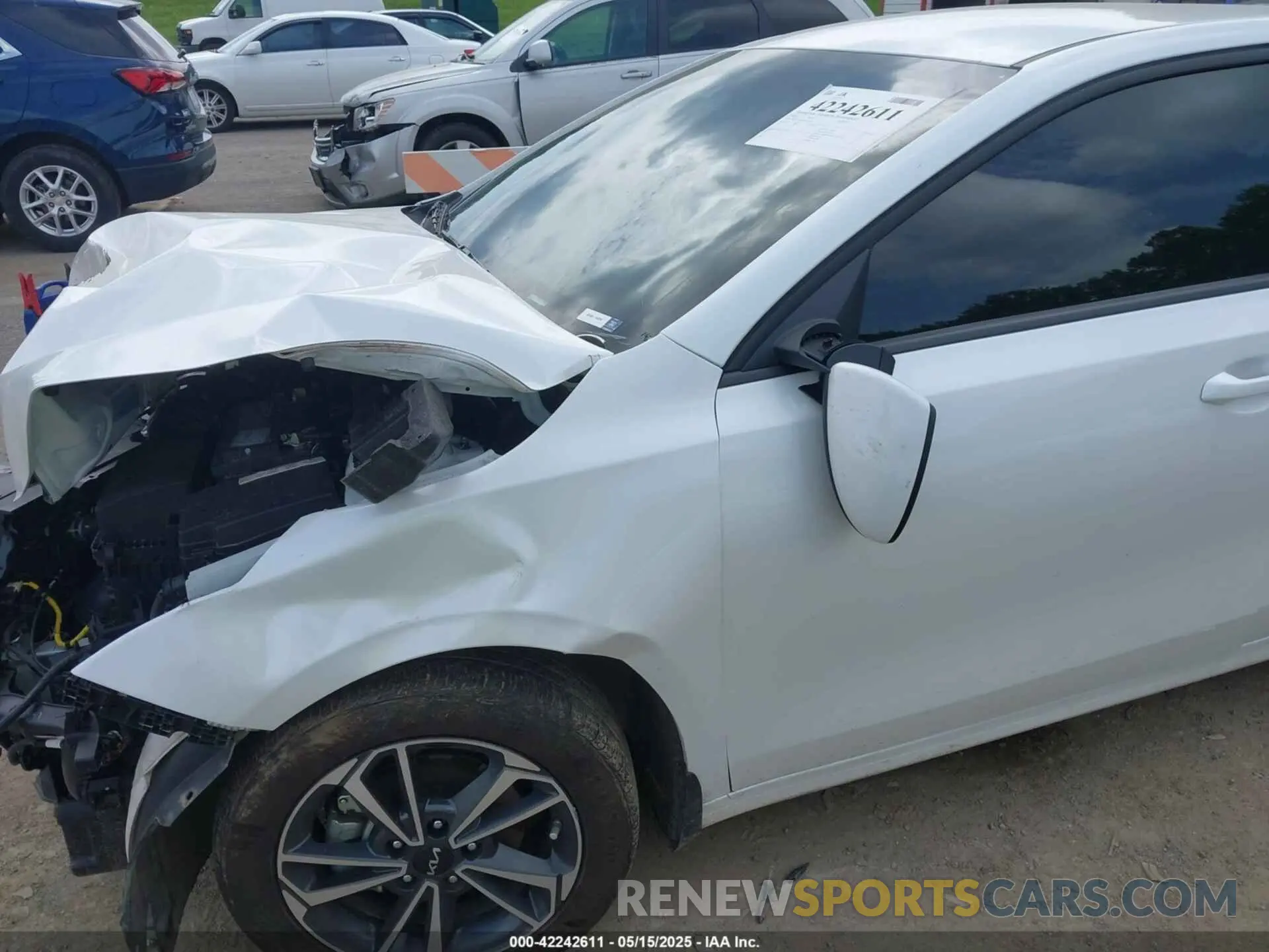 18 fotografías del automóvil dañado 3KPF24AD7PE641760 KIA FORTE 2023