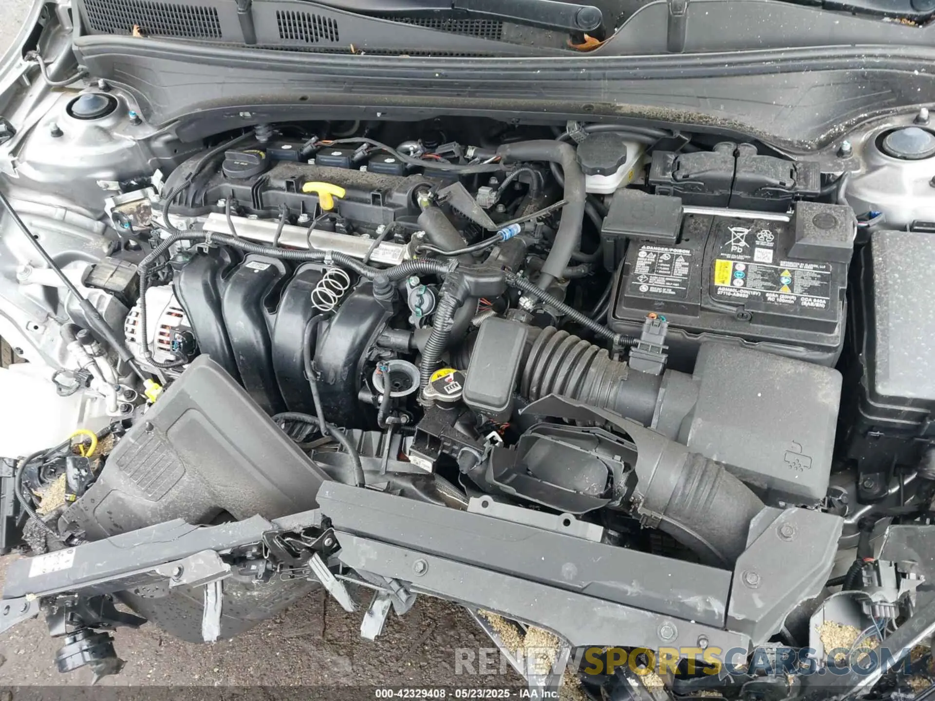 10 fotografías del automóvil dañado 3KPF24AD8PE558676 KIA FORTE 2023