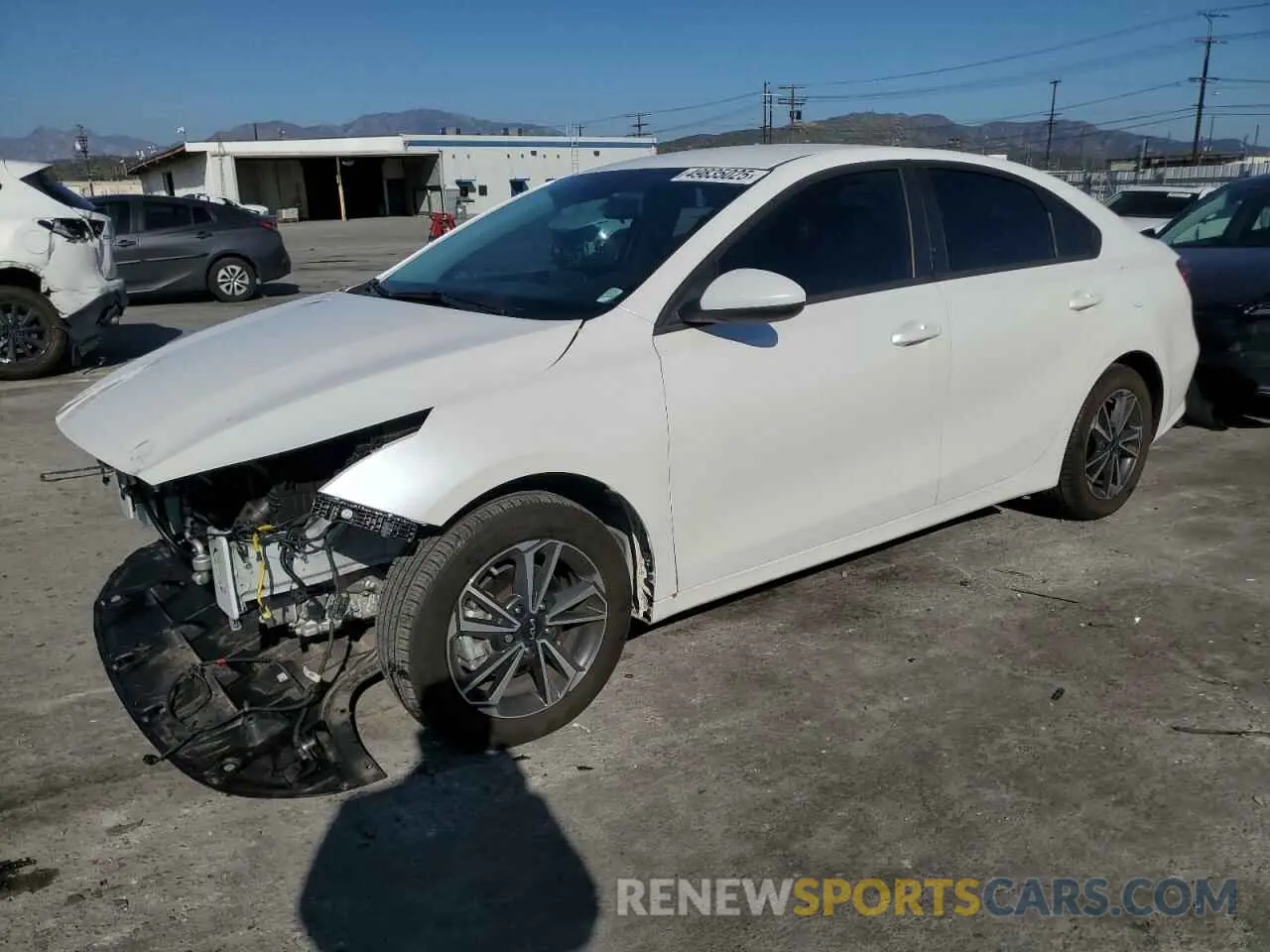 1 fotografías del automóvil dañado 3KPF24AD8PE609318 KIA FORTE 2023
