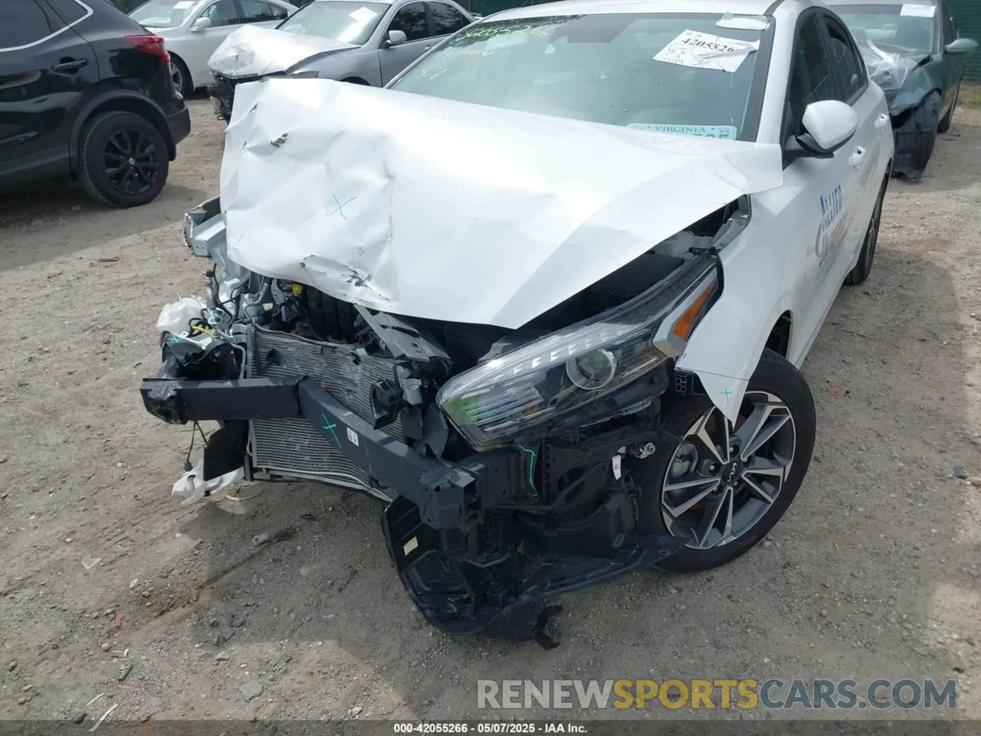 6 fotografías del automóvil dañado 3KPF24AD8PE636700 KIA FORTE 2023