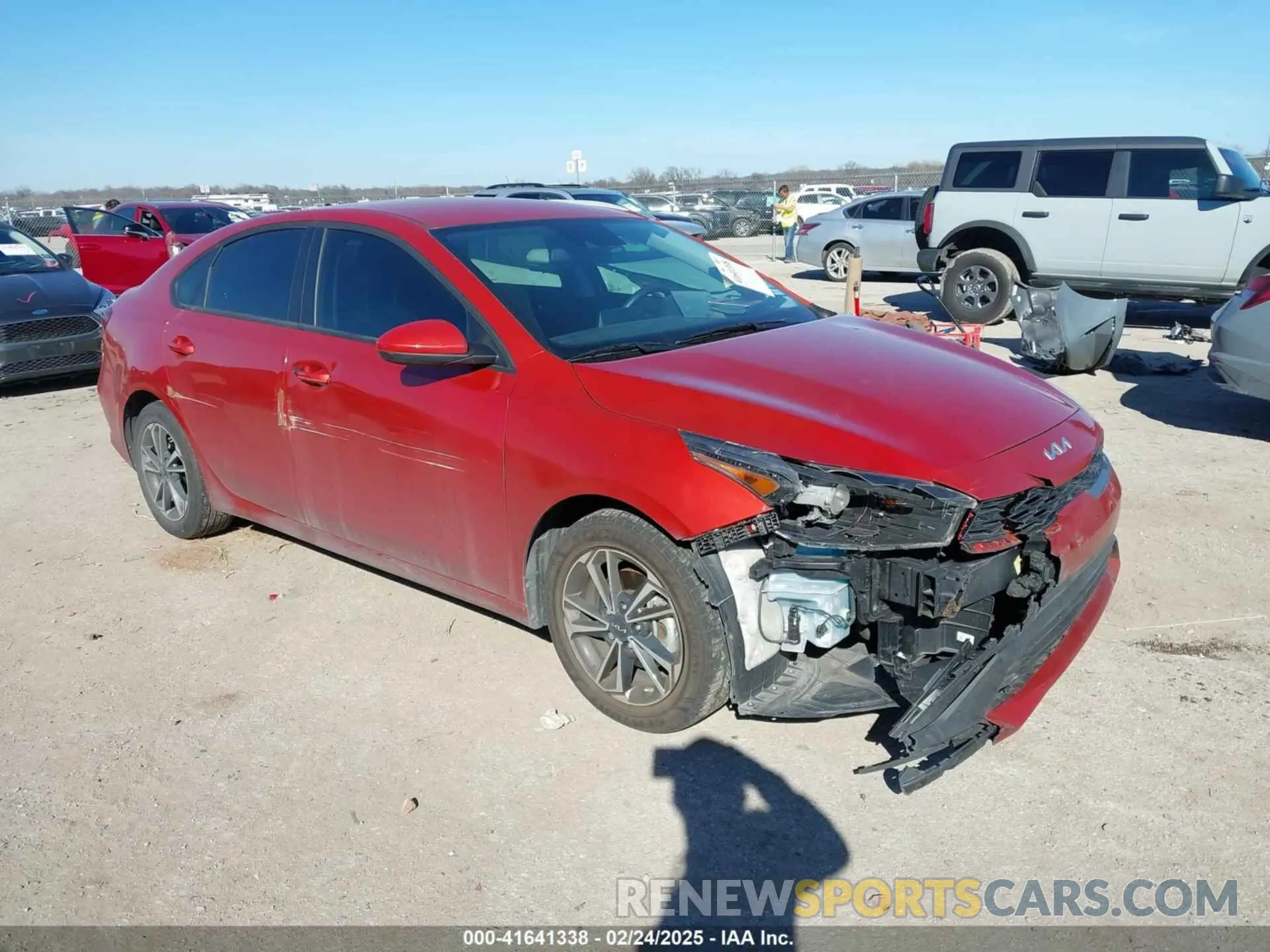 1 fotografías del automóvil dañado 3KPF24AD8PE680891 KIA FORTE 2023
