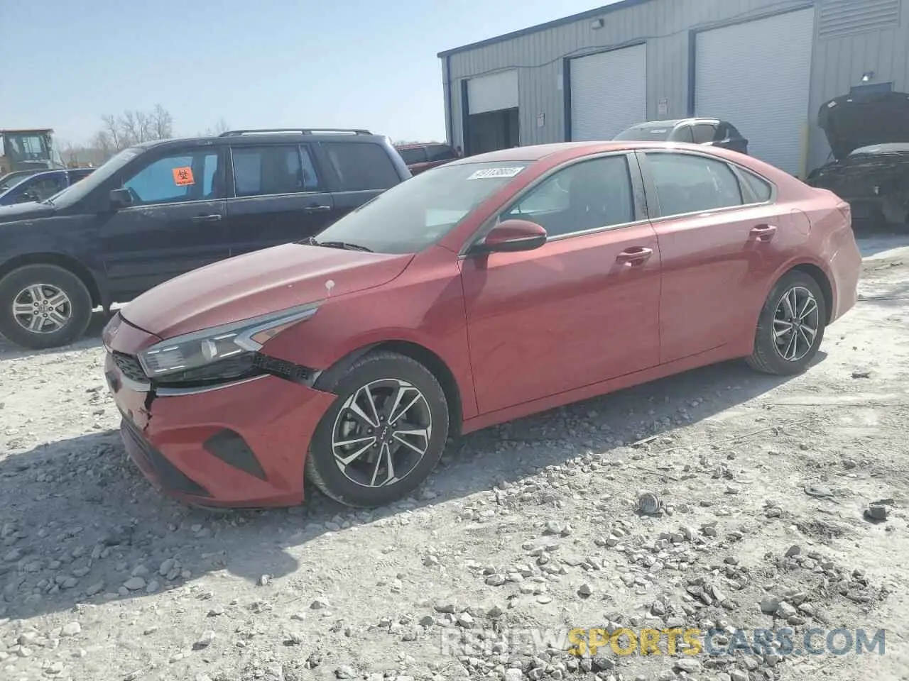1 fotografías del automóvil dañado 3KPF24AD8PE681877 KIA FORTE 2023