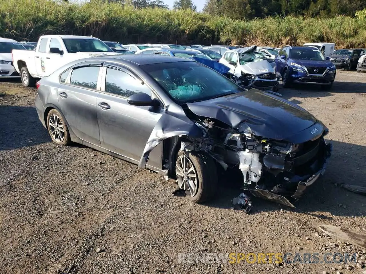 4 fotografías del automóvil dañado 3KPF24AD9PE536329 KIA FORTE 2023