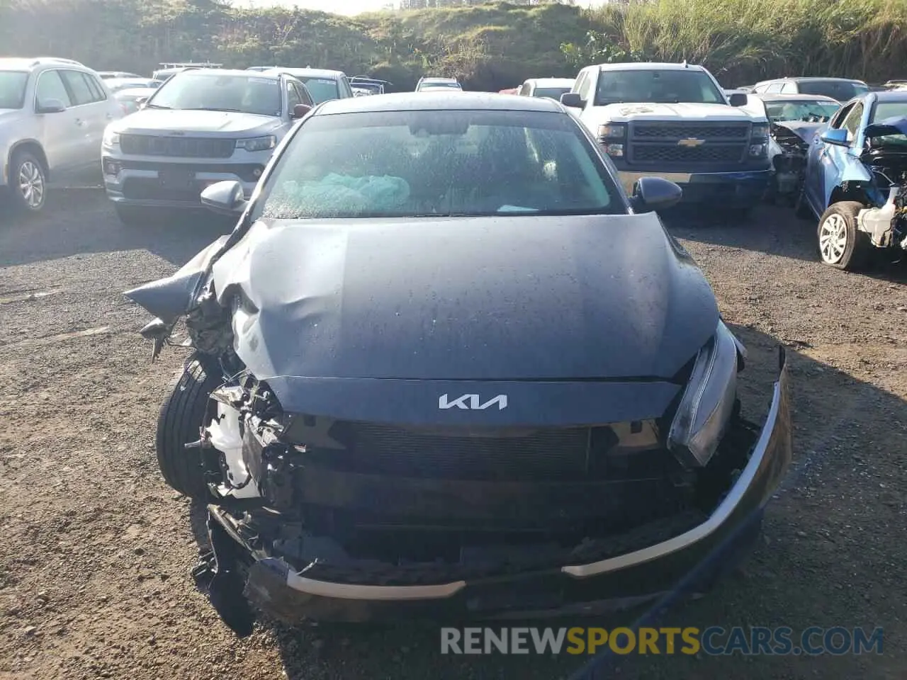 5 fotografías del automóvil dañado 3KPF24AD9PE536329 KIA FORTE 2023