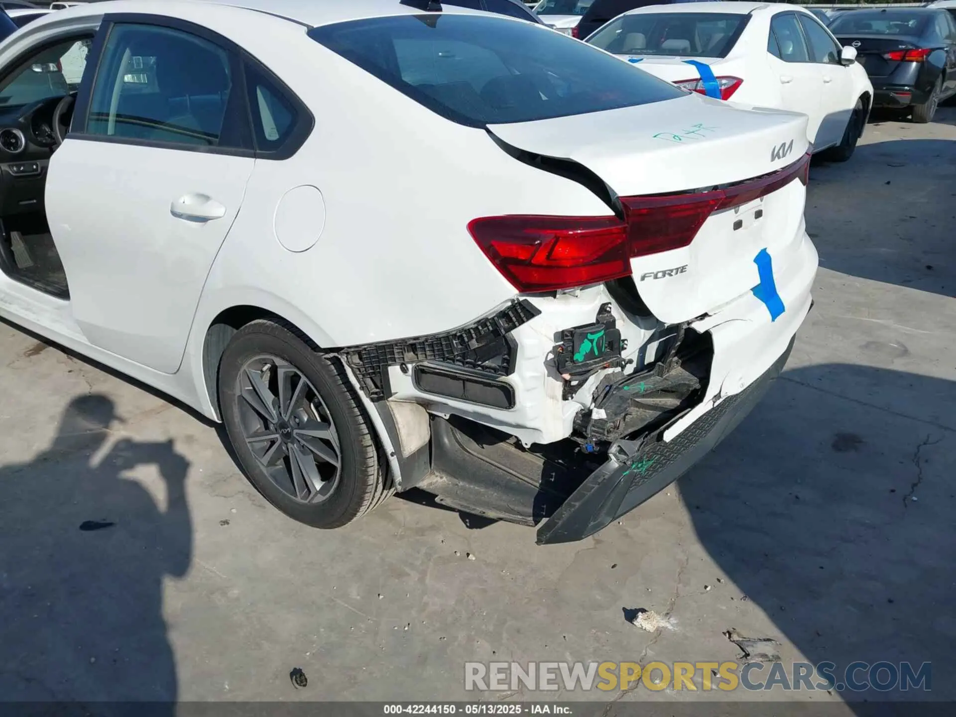 6 fotografías del automóvil dañado 3KPF24AD9PE559996 KIA FORTE 2023