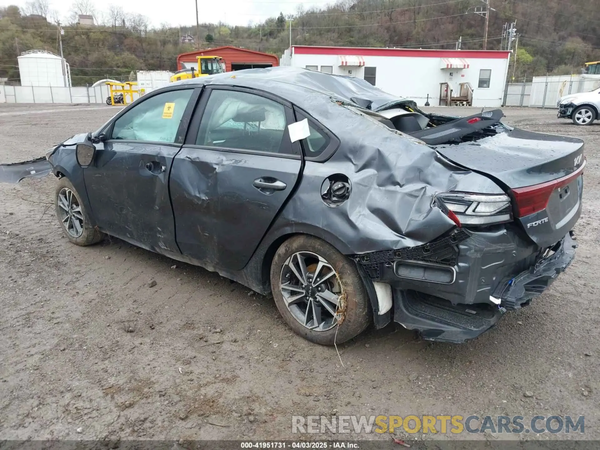 3 fotografías del automóvil dañado 3KPF24AD9PE691284 KIA FORTE 2023
