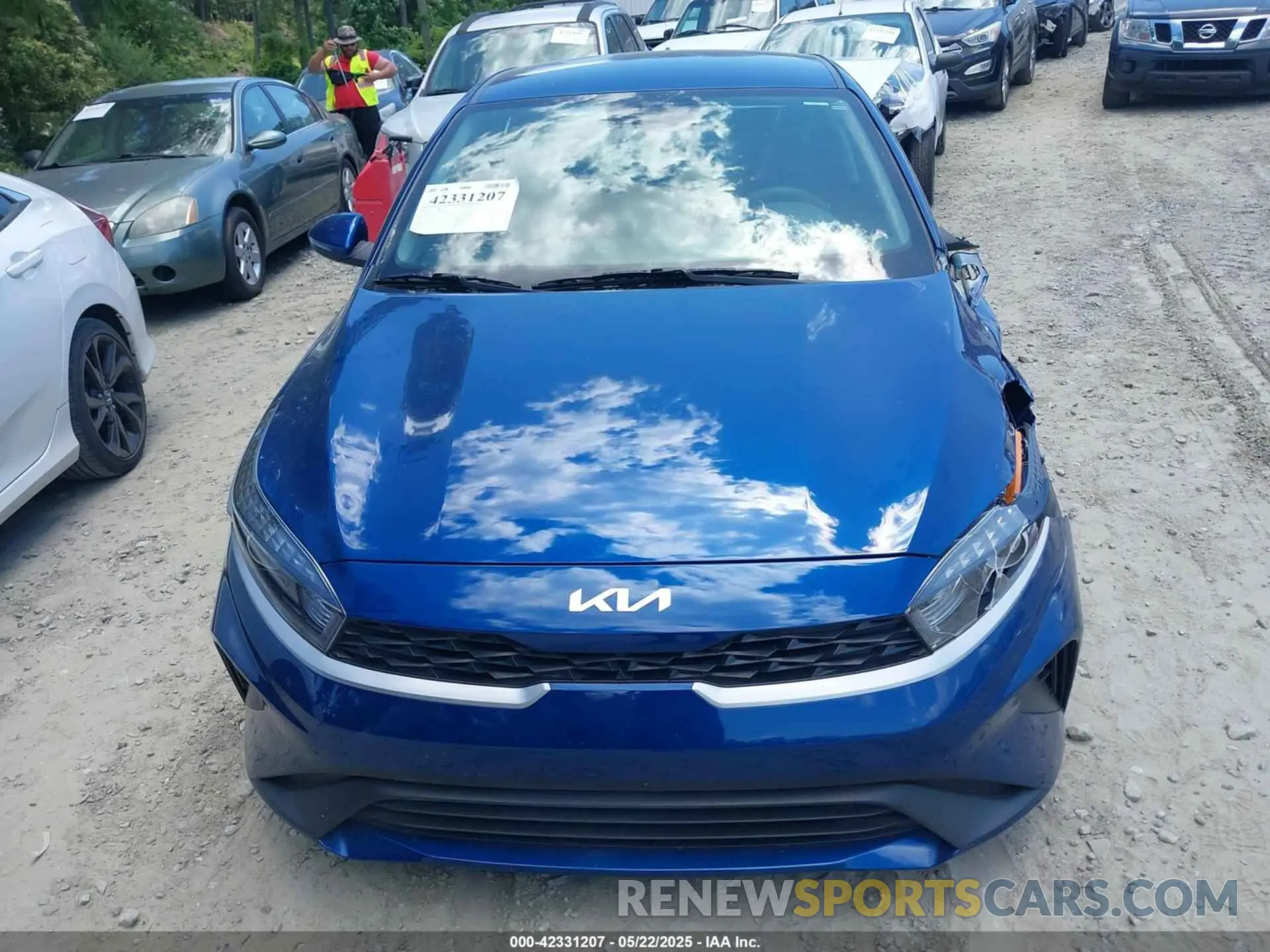12 fotografías del automóvil dañado 3KPF24ADXPE510855 KIA FORTE 2023