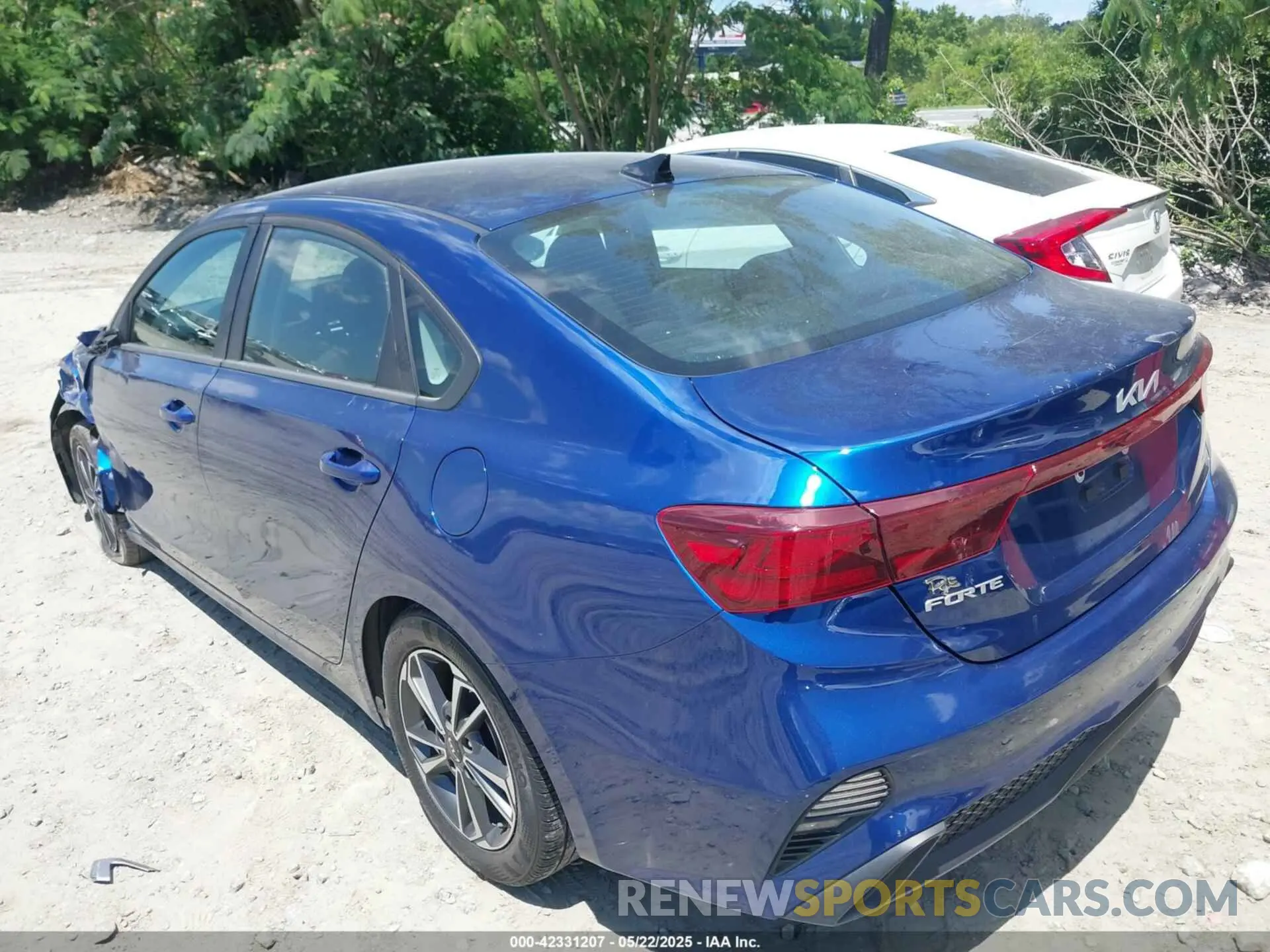 3 fotografías del automóvil dañado 3KPF24ADXPE510855 KIA FORTE 2023