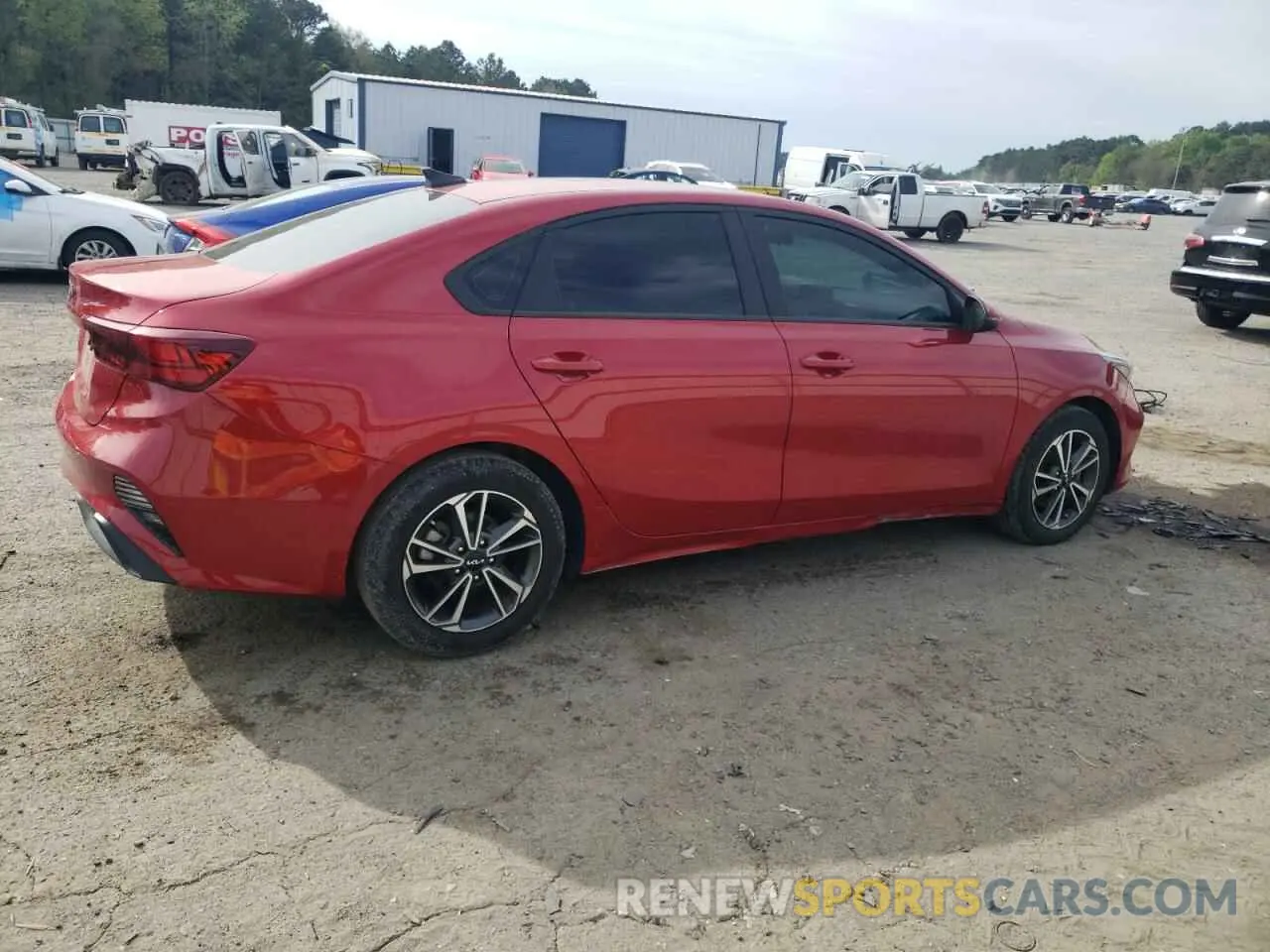 3 fotografías del automóvil dañado 3KPF24ADXPE544195 KIA FORTE 2023