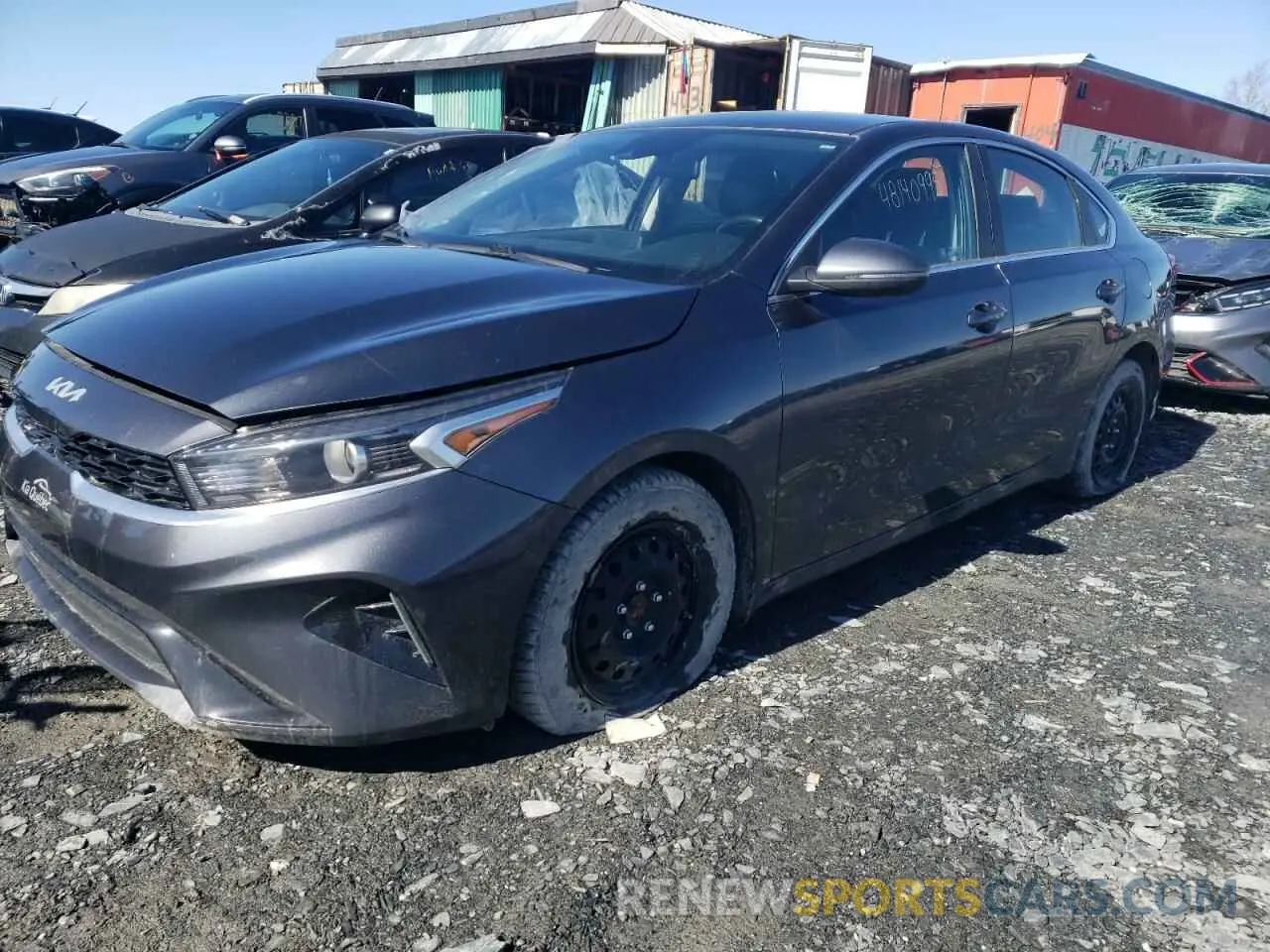 1 fotografías del automóvil dañado 3KPF34AD2PE696923 KIA FORTE 2023