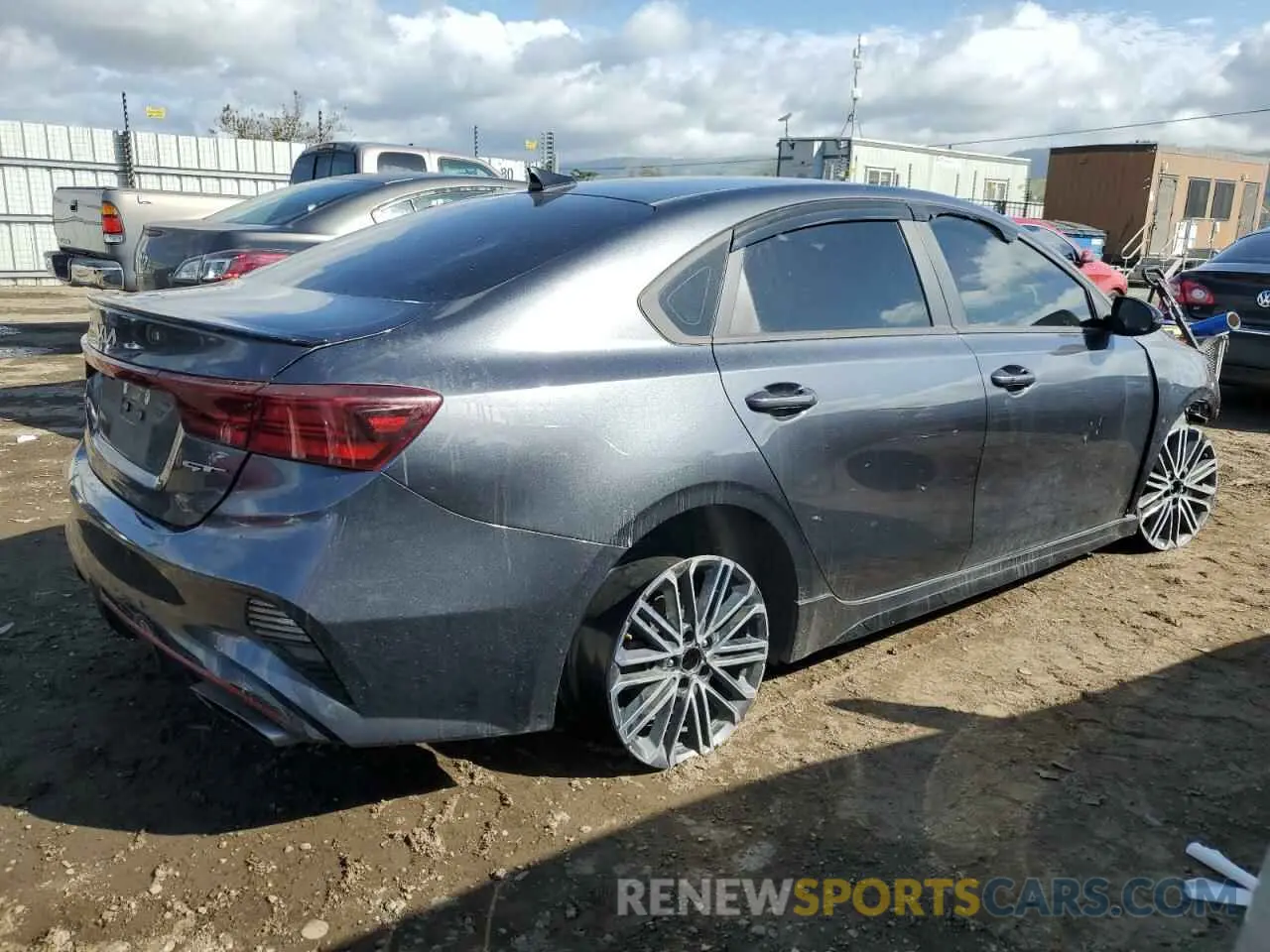 3 fotografías del automóvil dañado 3KPF44AC0PE620542 KIA FORTE 2023