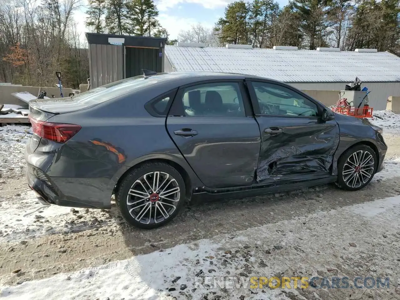 3 fotografías del automóvil dañado 3KPF44AC2PE510513 KIA FORTE 2023