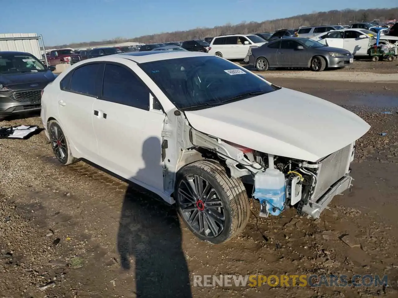4 fotografías del automóvil dañado 3KPF44AC2PE540451 KIA FORTE 2023