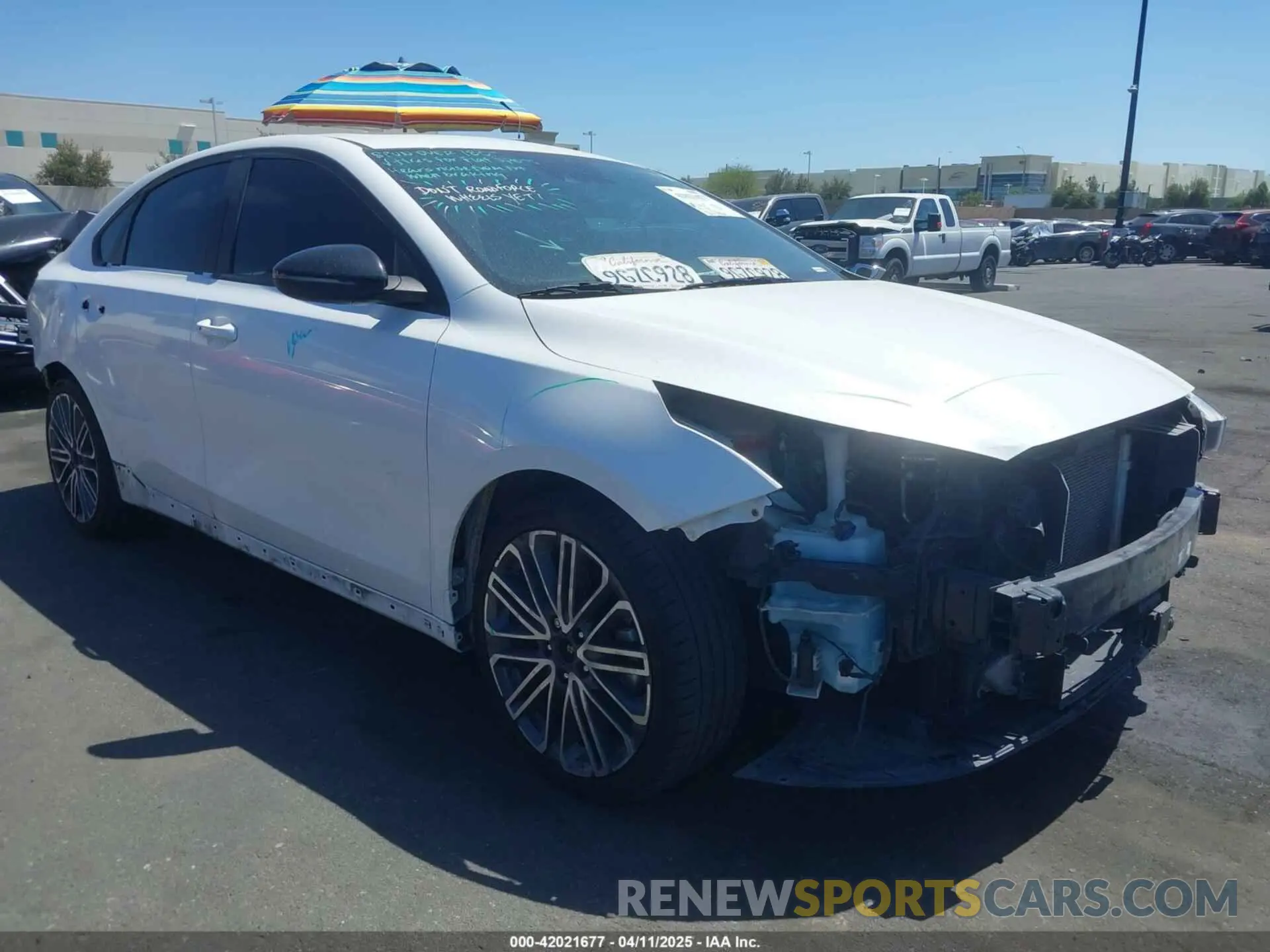 1 fotografías del automóvil dañado 3KPF44AC2PE646821 KIA FORTE 2023