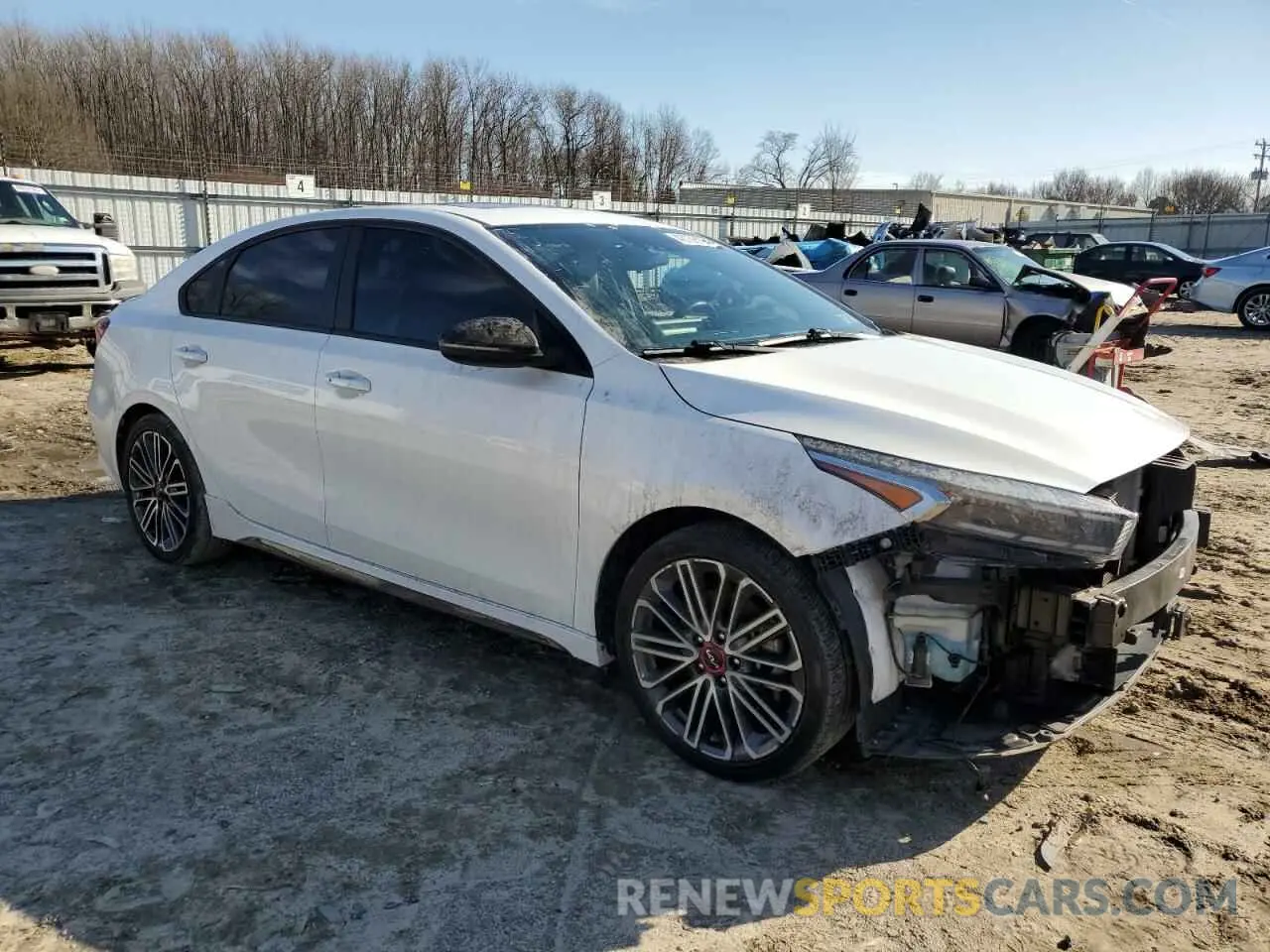 4 fotografías del automóvil dañado 3KPF44AC4PE522792 KIA FORTE 2023