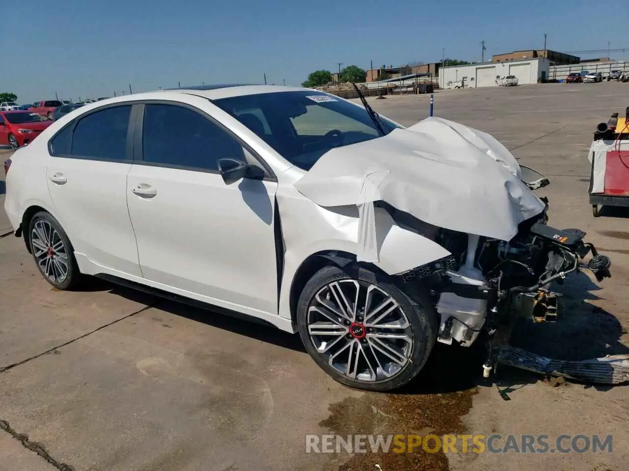 4 fotografías del automóvil dañado 3KPF44AC4PE575170 KIA FORTE 2023