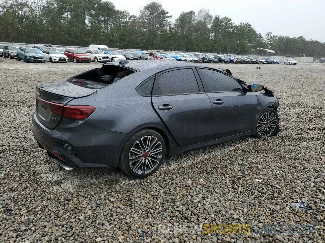 3 fotografías del automóvil dañado 3KPF44AC4PE598934 KIA FORTE 2023