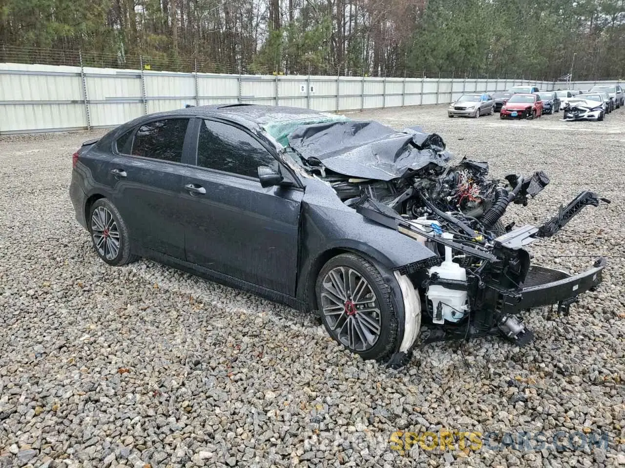 4 fotografías del automóvil dañado 3KPF44AC4PE598934 KIA FORTE 2023