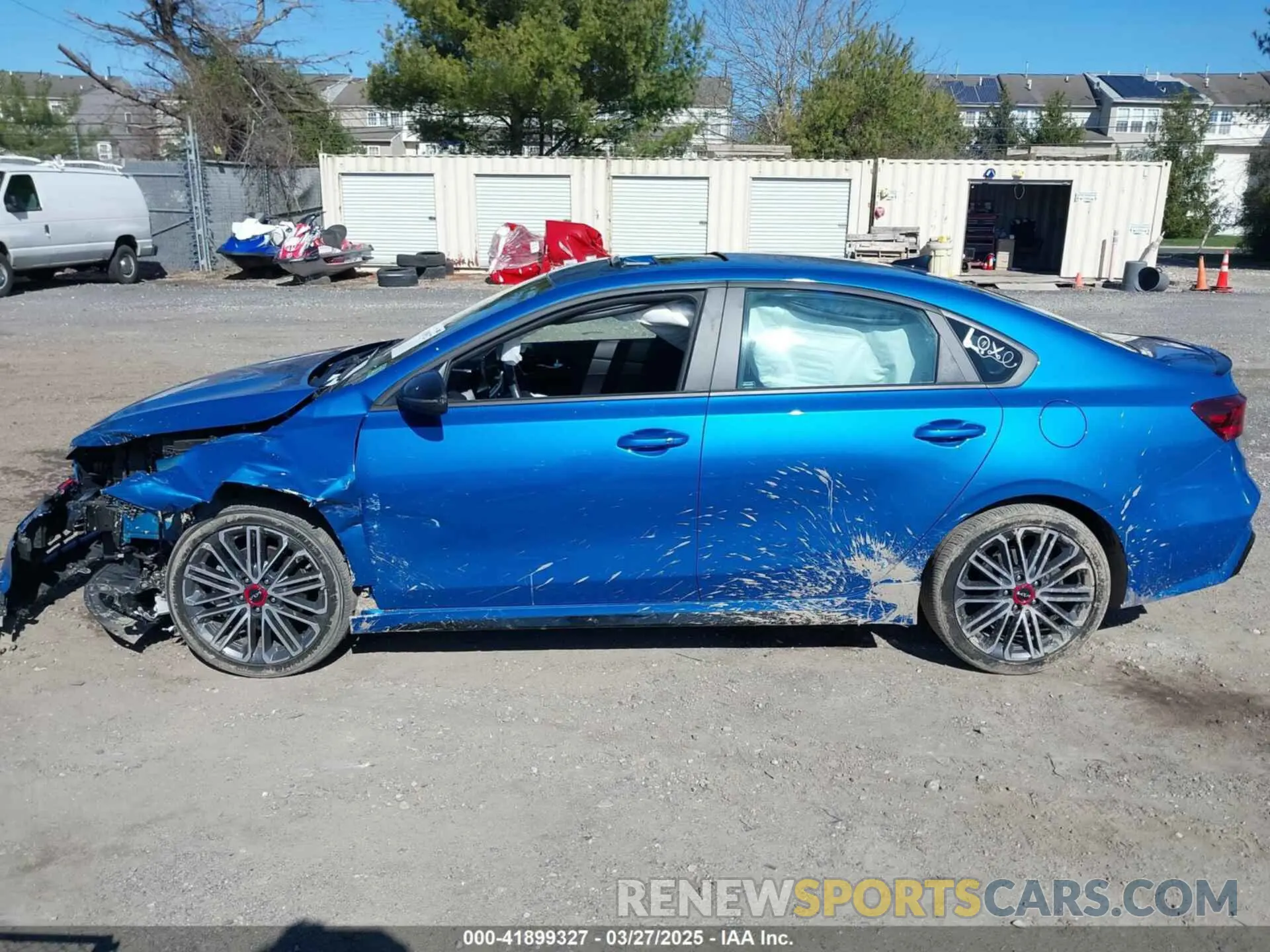 14 fotografías del automóvil dañado 3KPF44AC5PE658526 KIA FORTE 2023