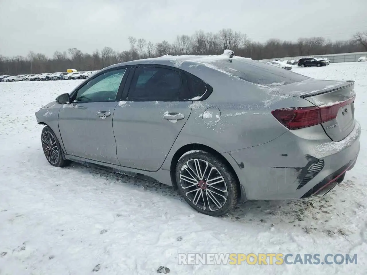 2 fotografías del automóvil dañado 3KPF44AC6PE620416 KIA FORTE 2023