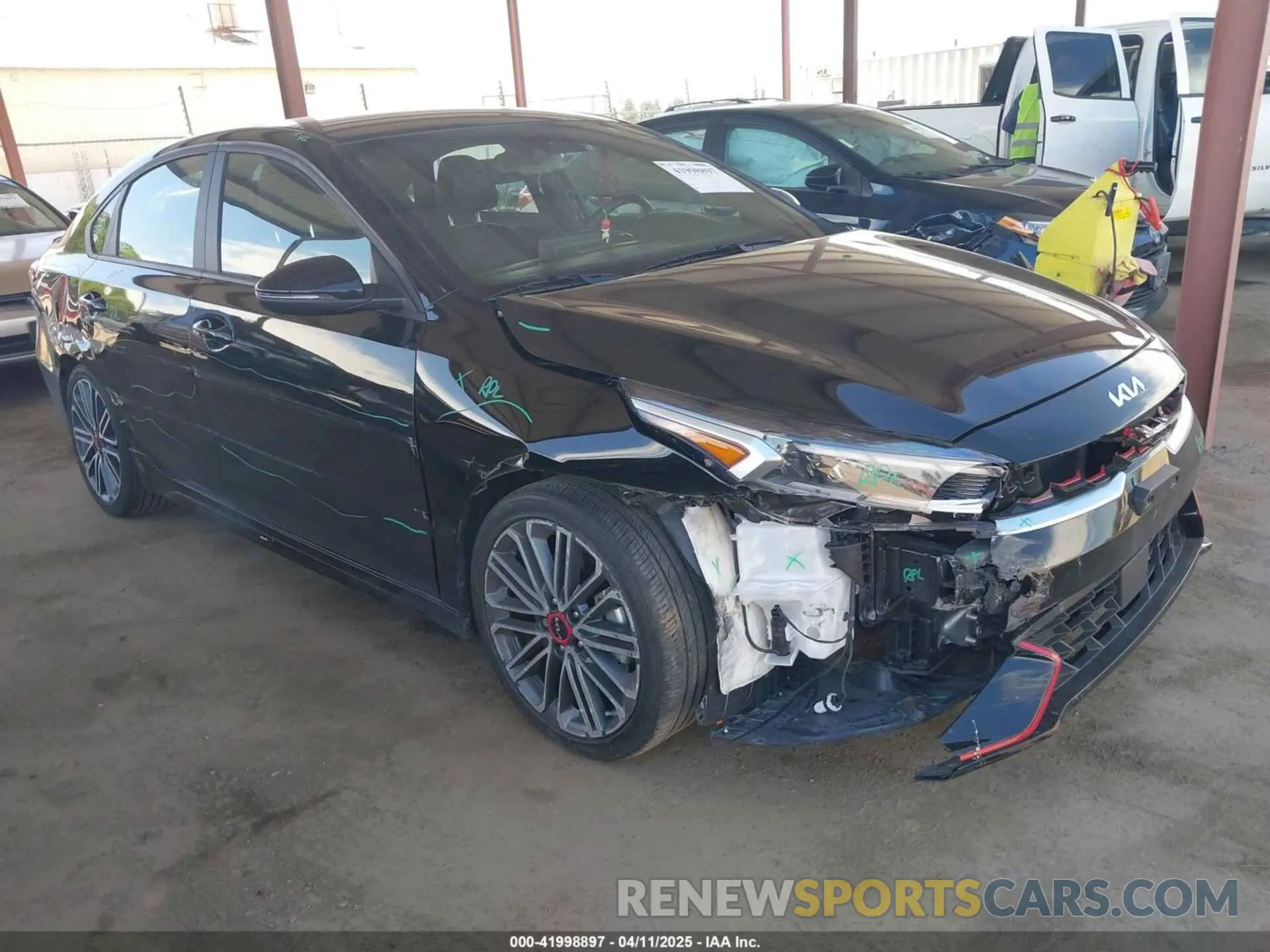 1 fotografías del automóvil dañado 3KPF44AC6PE621002 KIA FORTE 2023